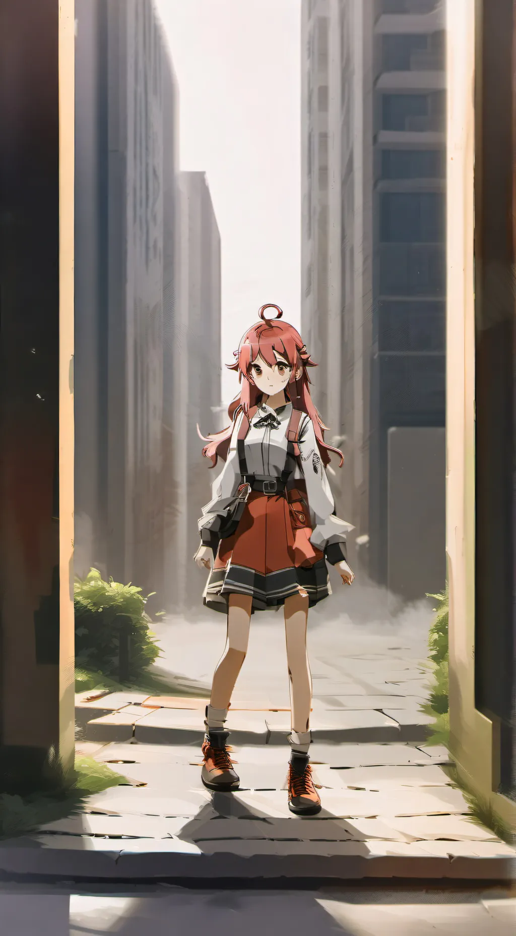 ai character: Mina-> background