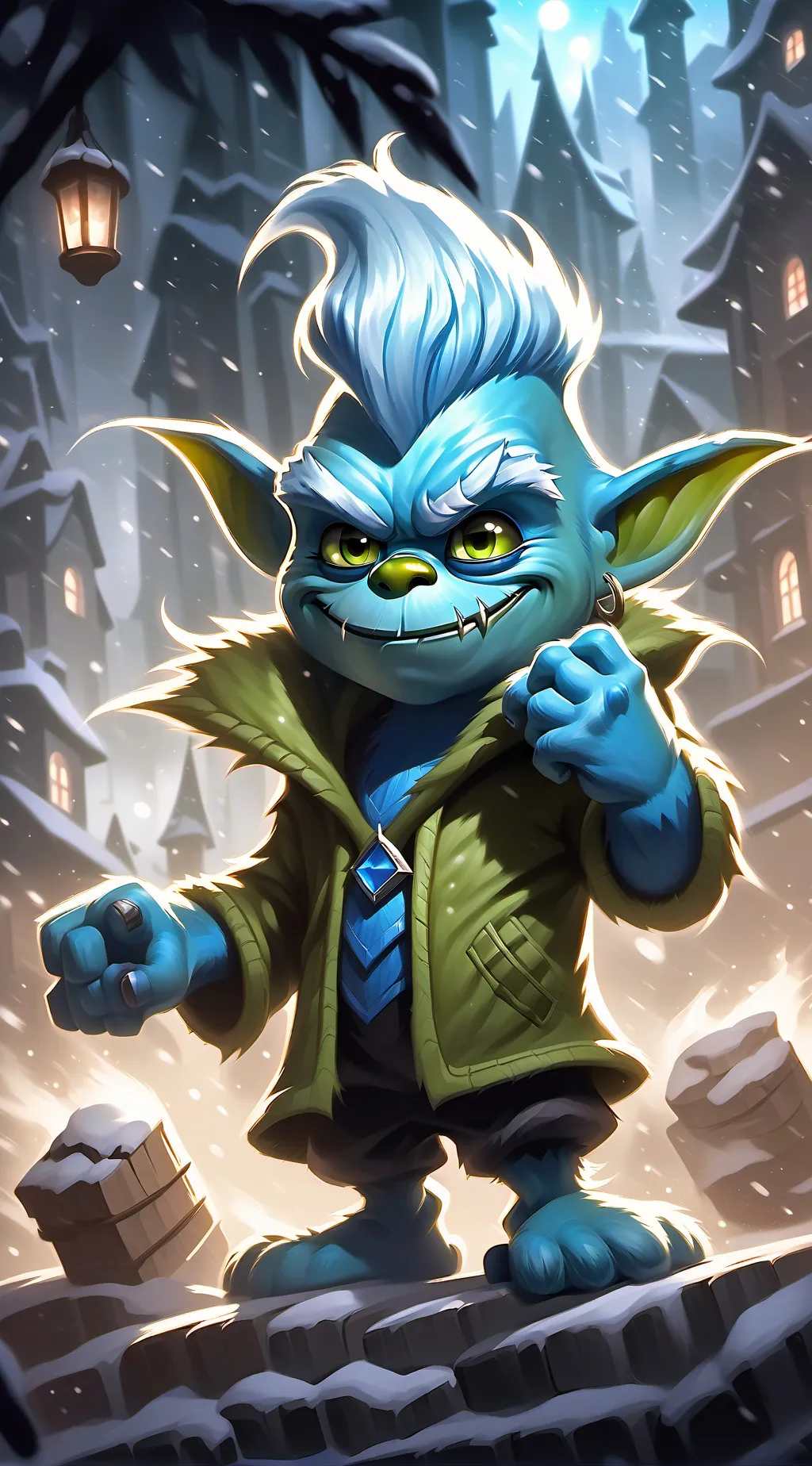 Talkie AI - Chat with Blue Grinch