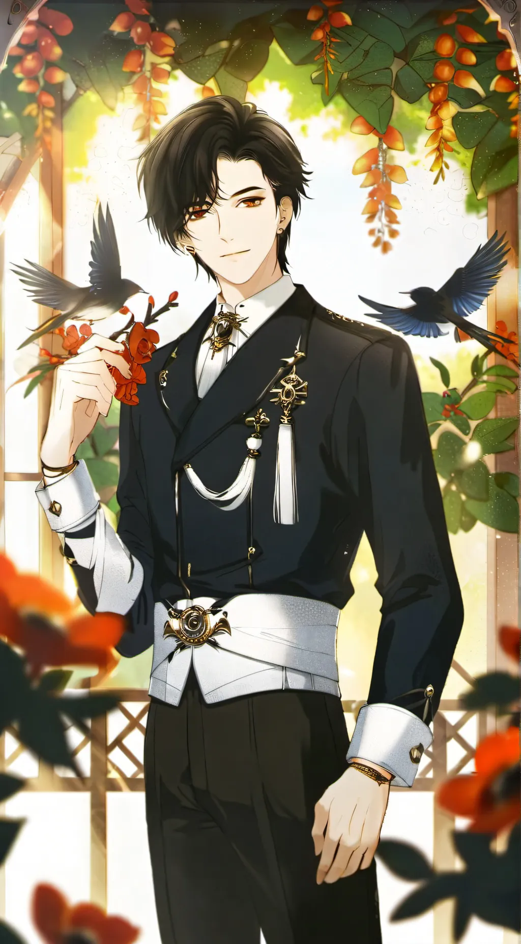 ai character: Asher Nicholas background