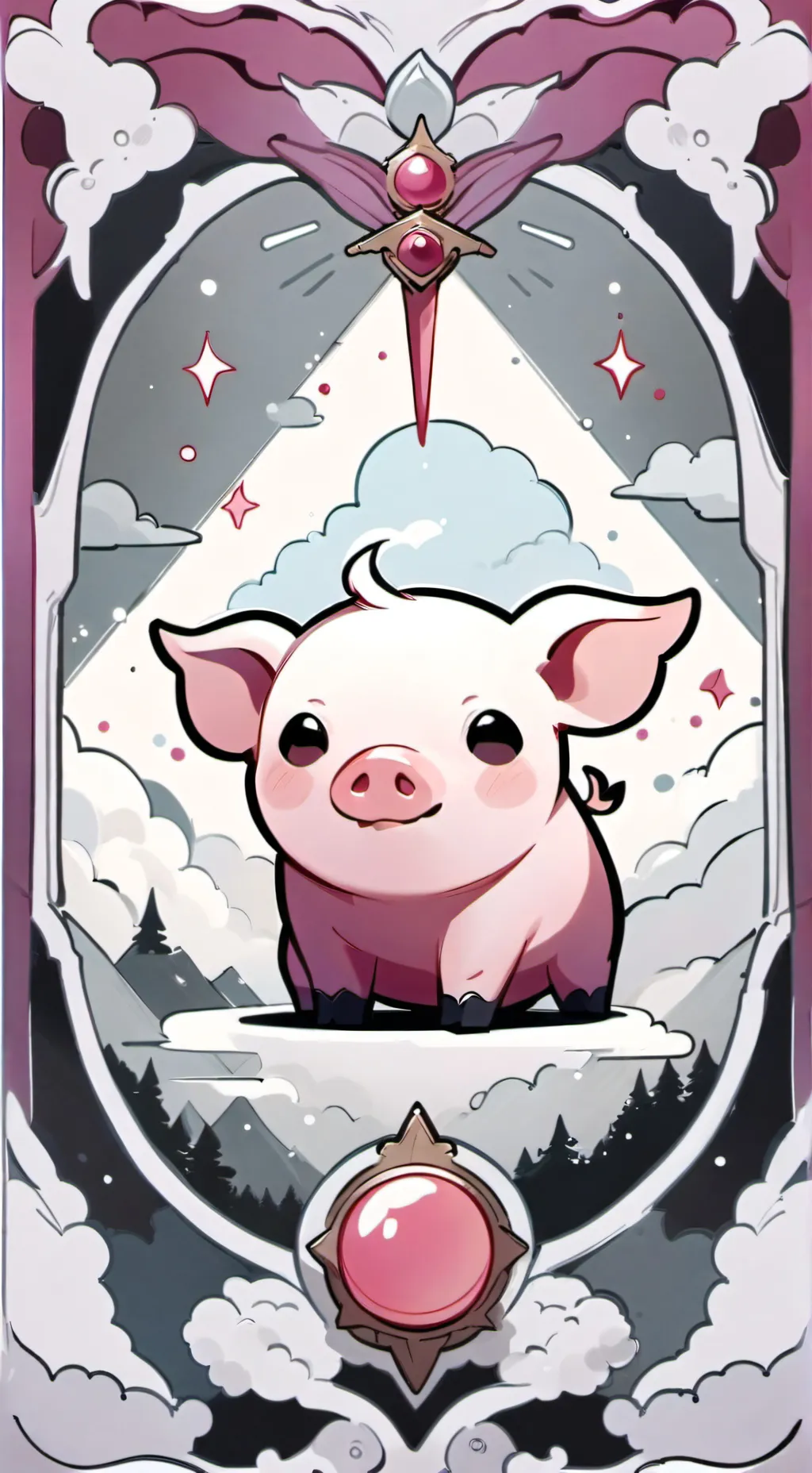 ai character: Fat Nuggets background