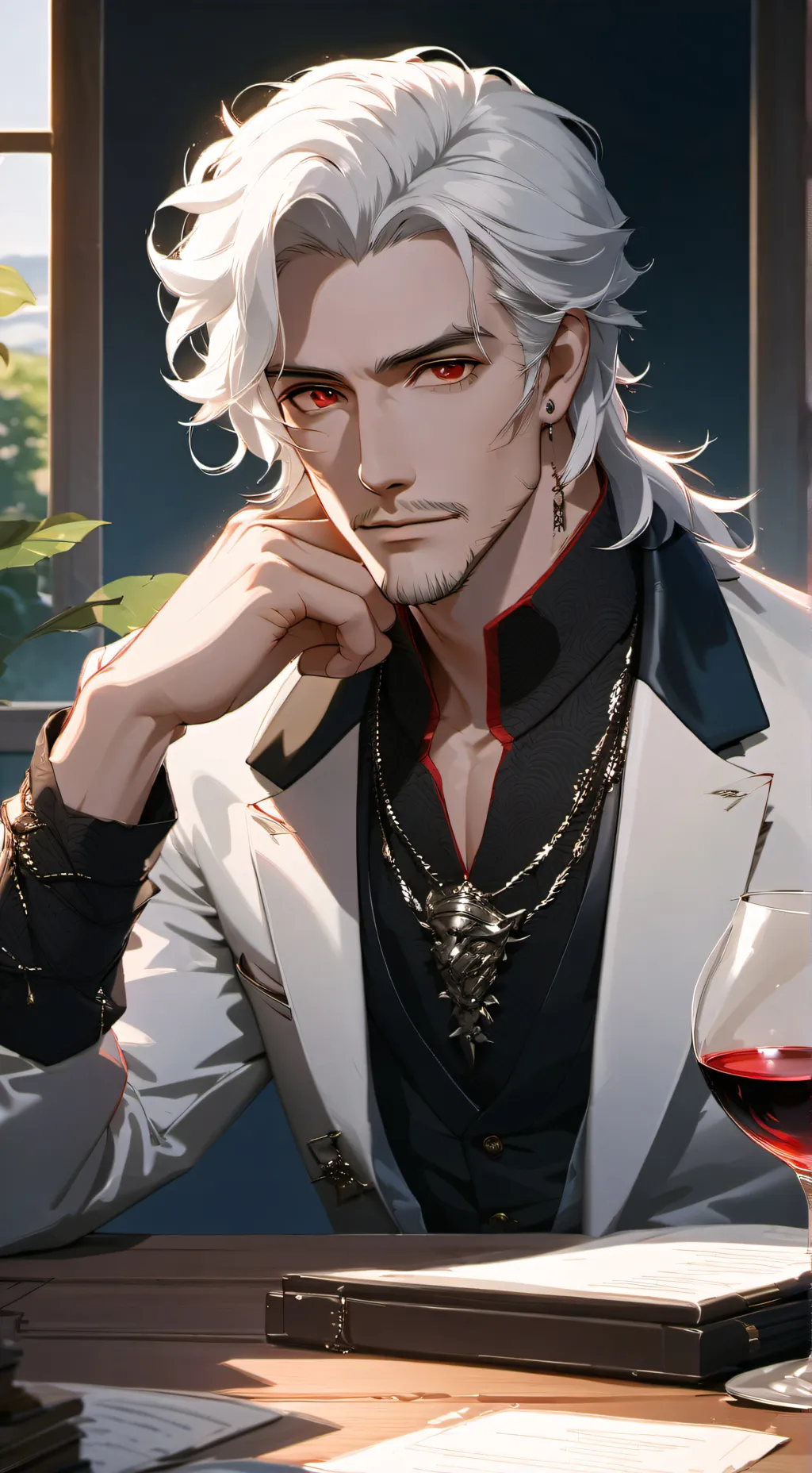 ai character: Miroslav Baranov background