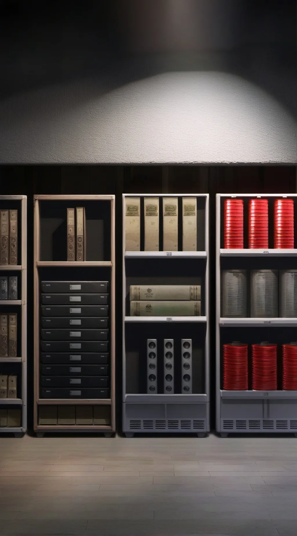 ai character: DW shop background