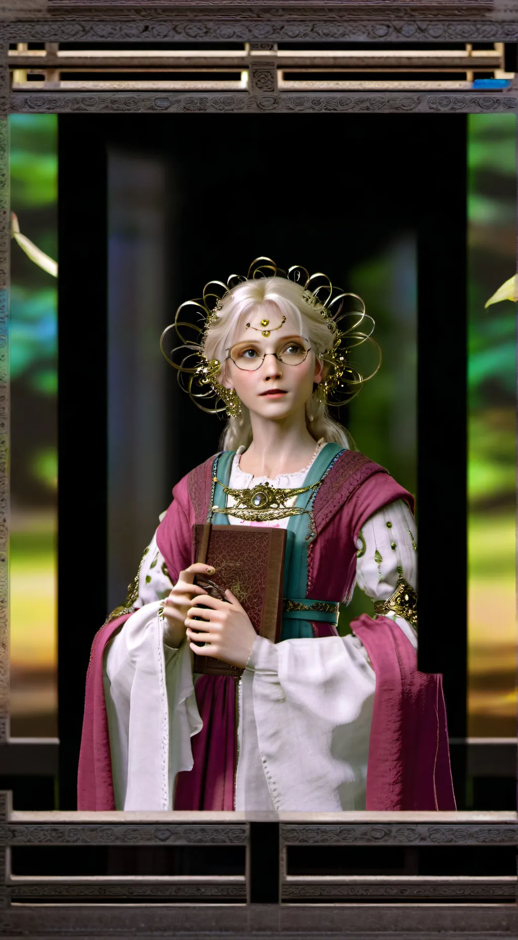 ai character: Luna Lovegood  background