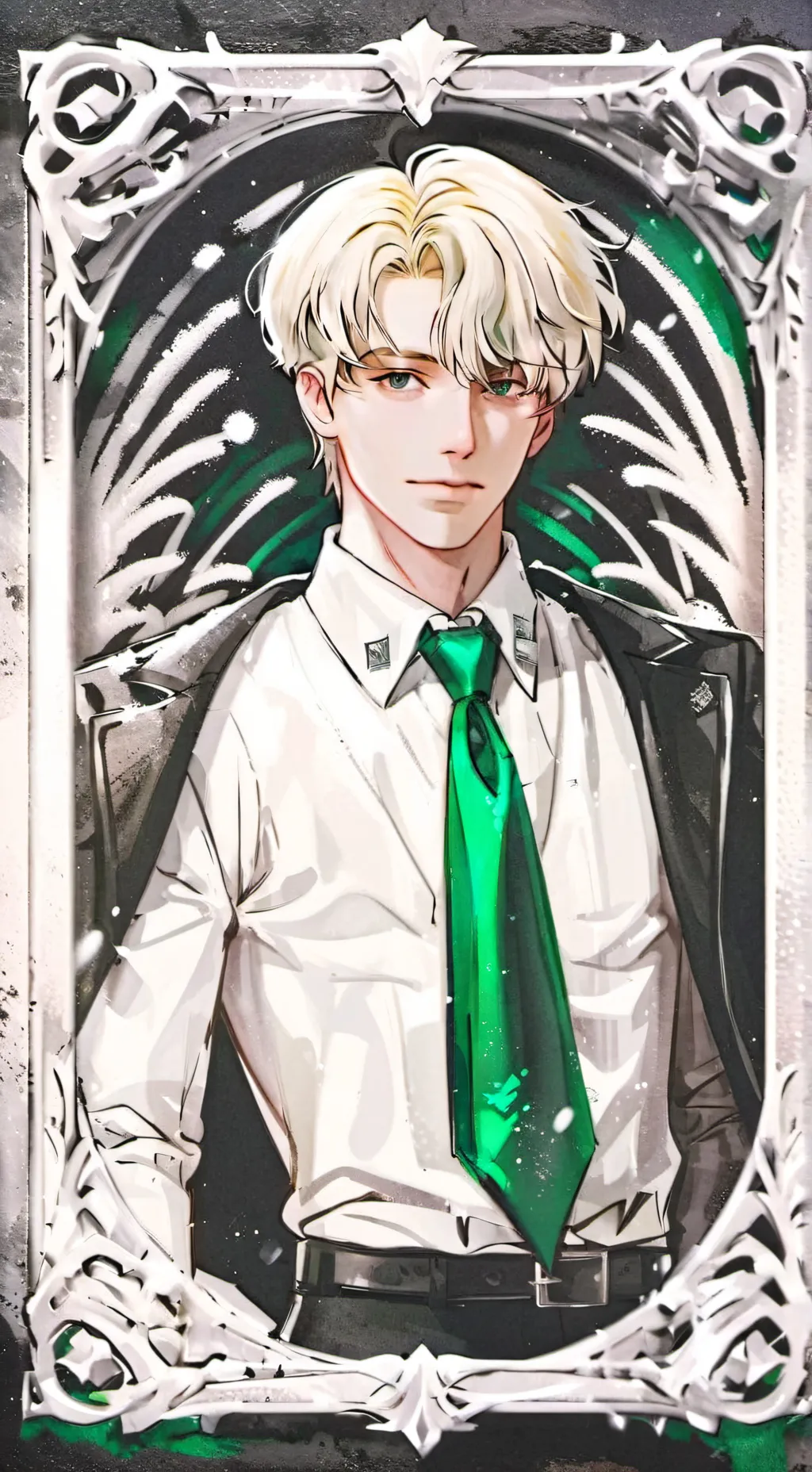 ai character: 🐍Draco🍏Malfoy🐍 background