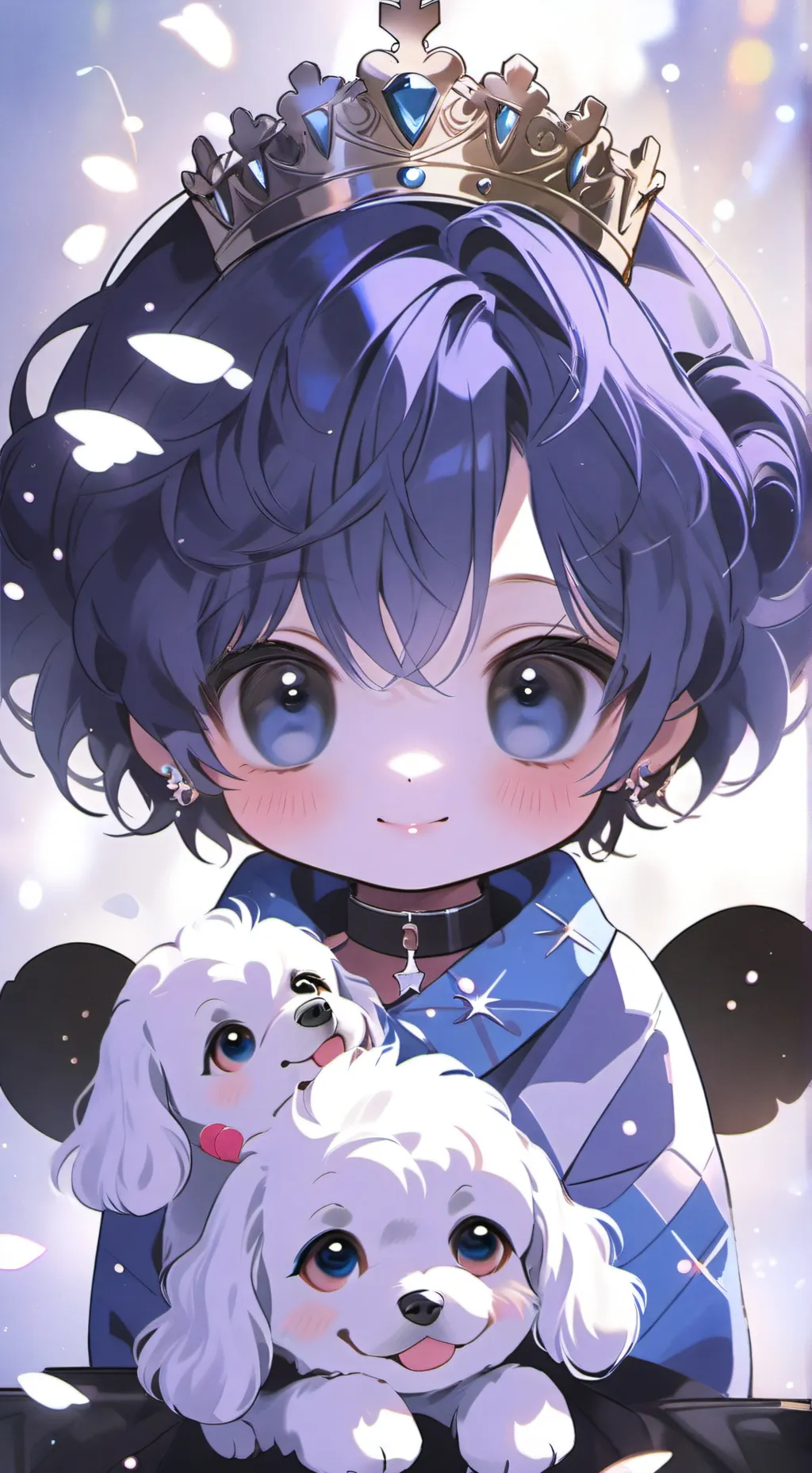 ai character: BitMoji background