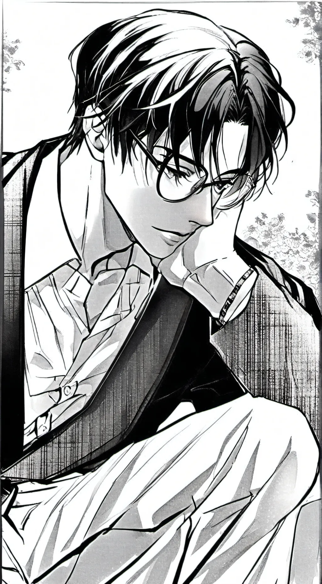 ai character: aaron background