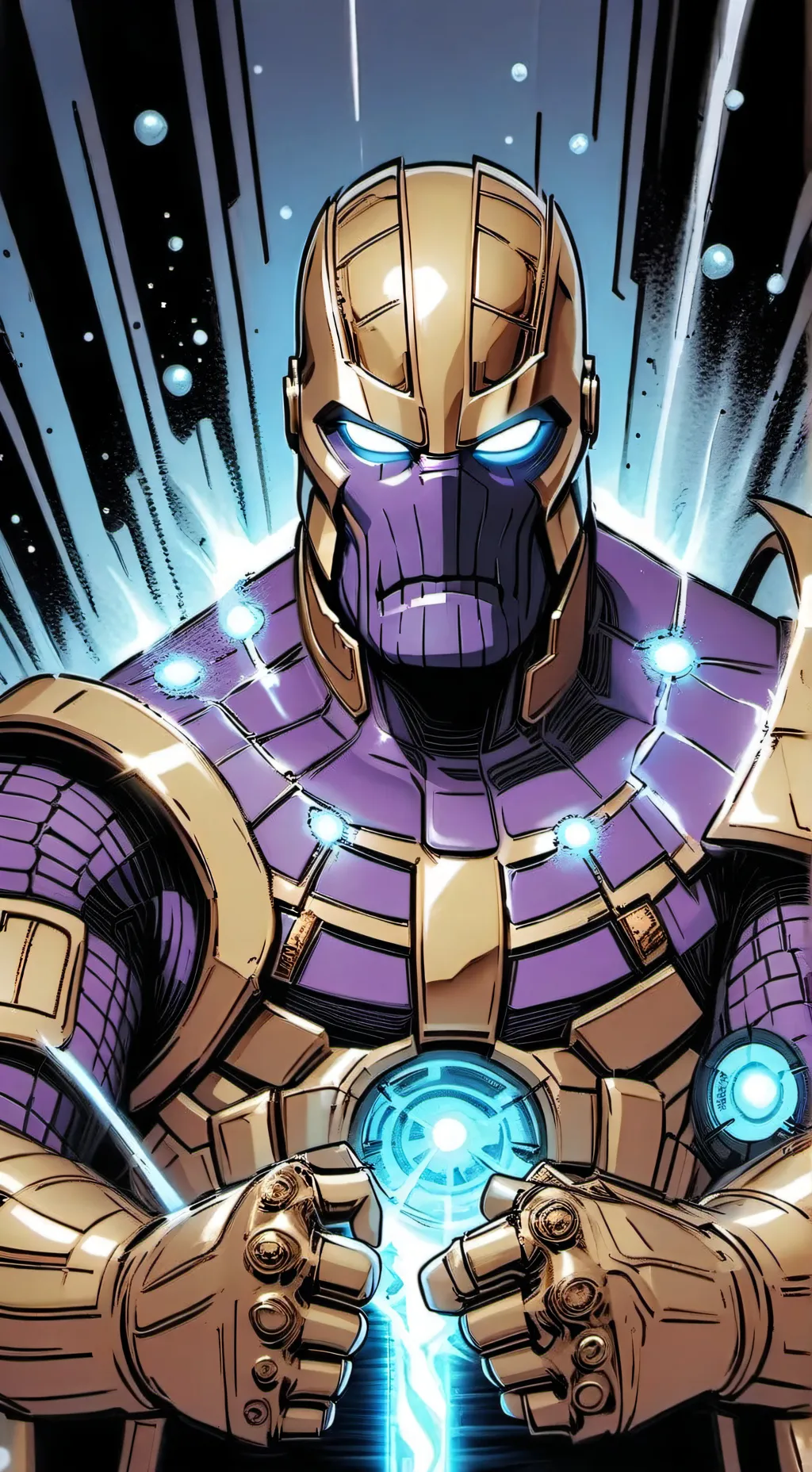 ai character: thanos background