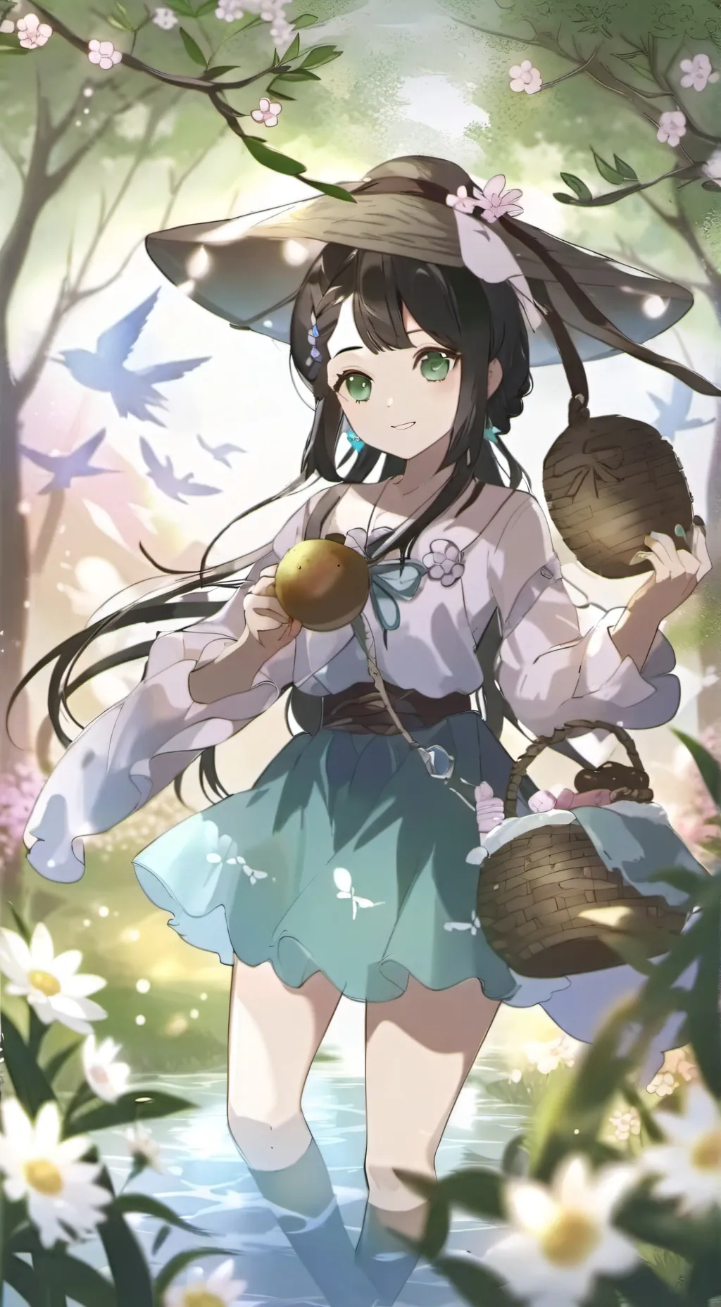 ai character: Mui background