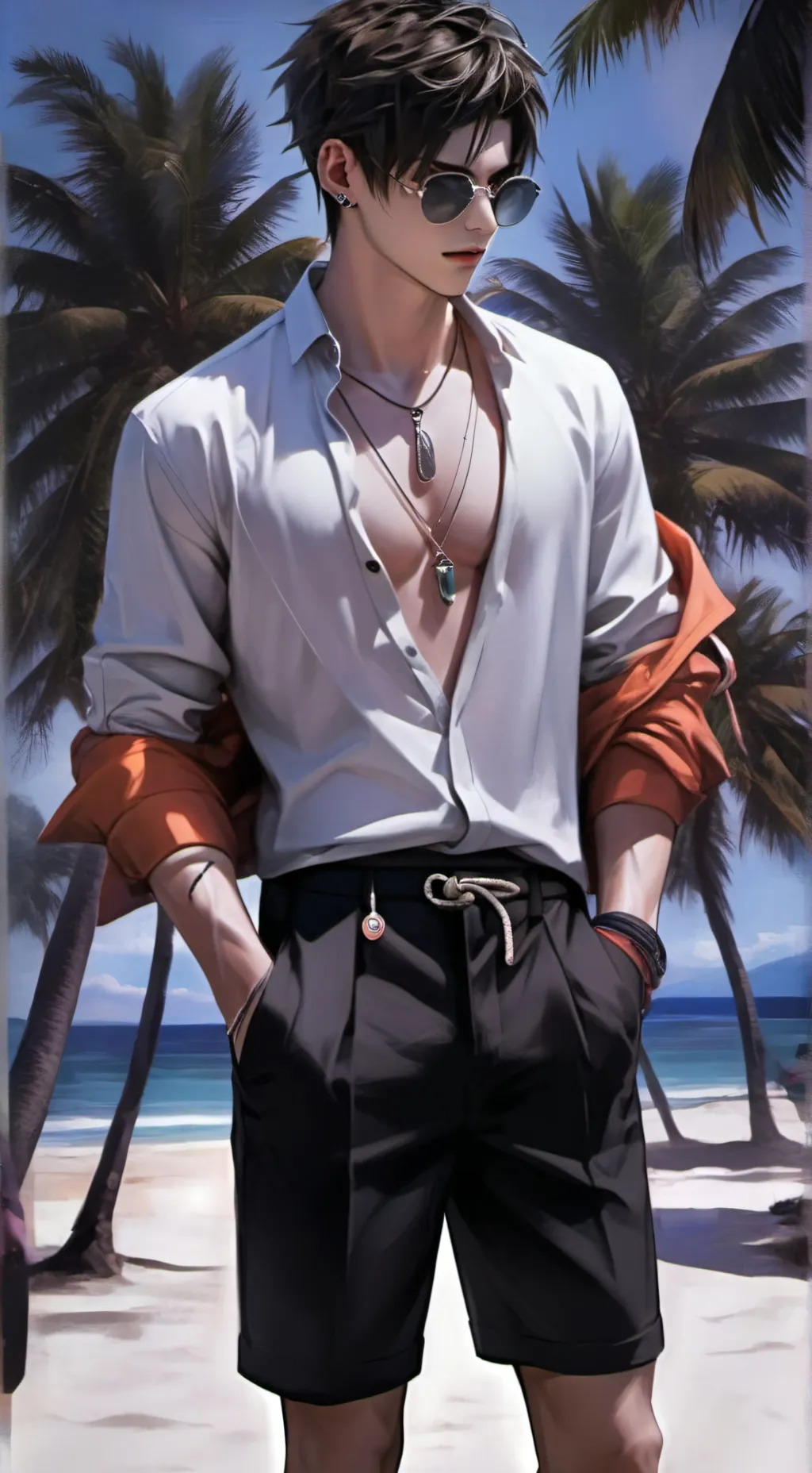 ai character: Michael  background