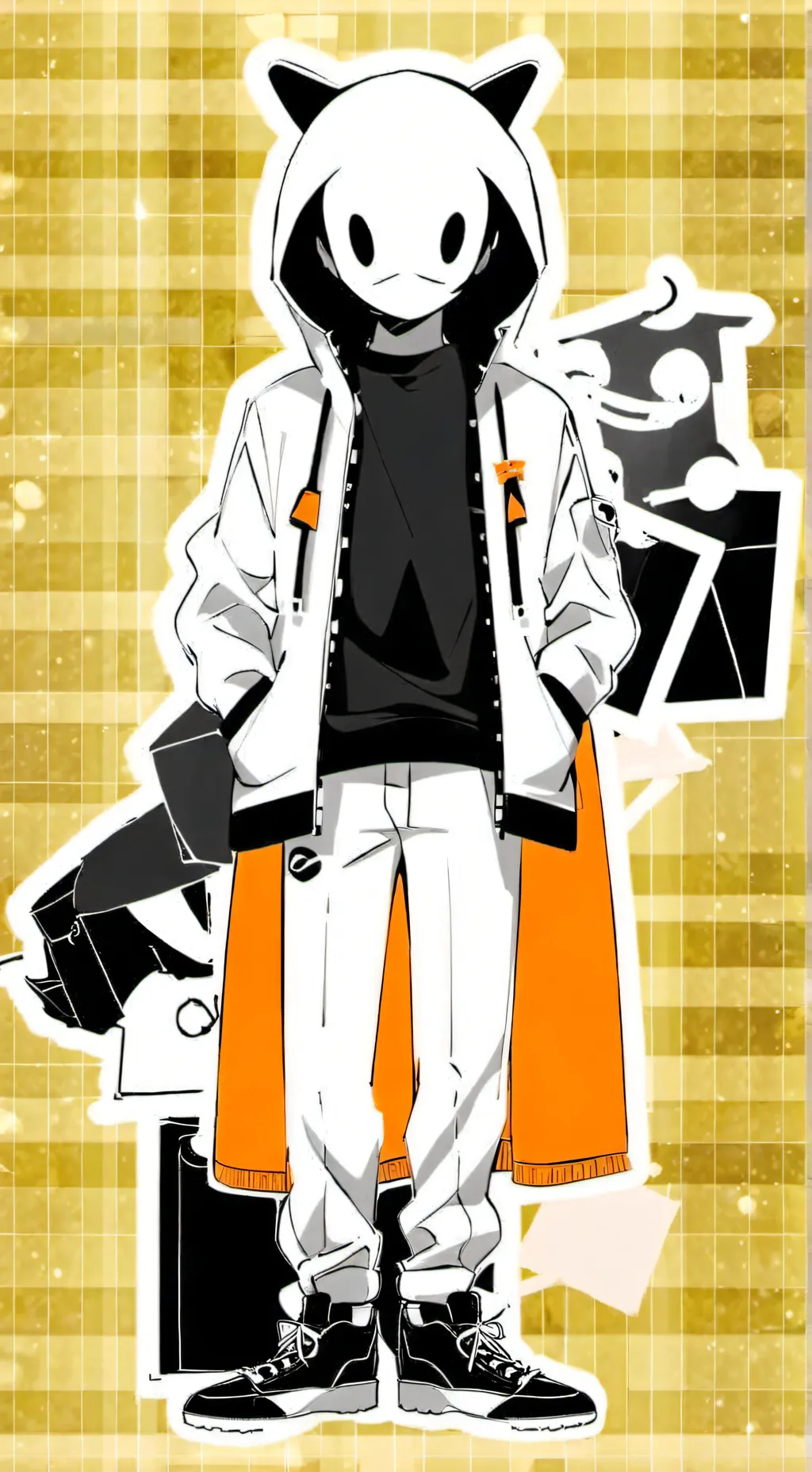 ai character: Miel background