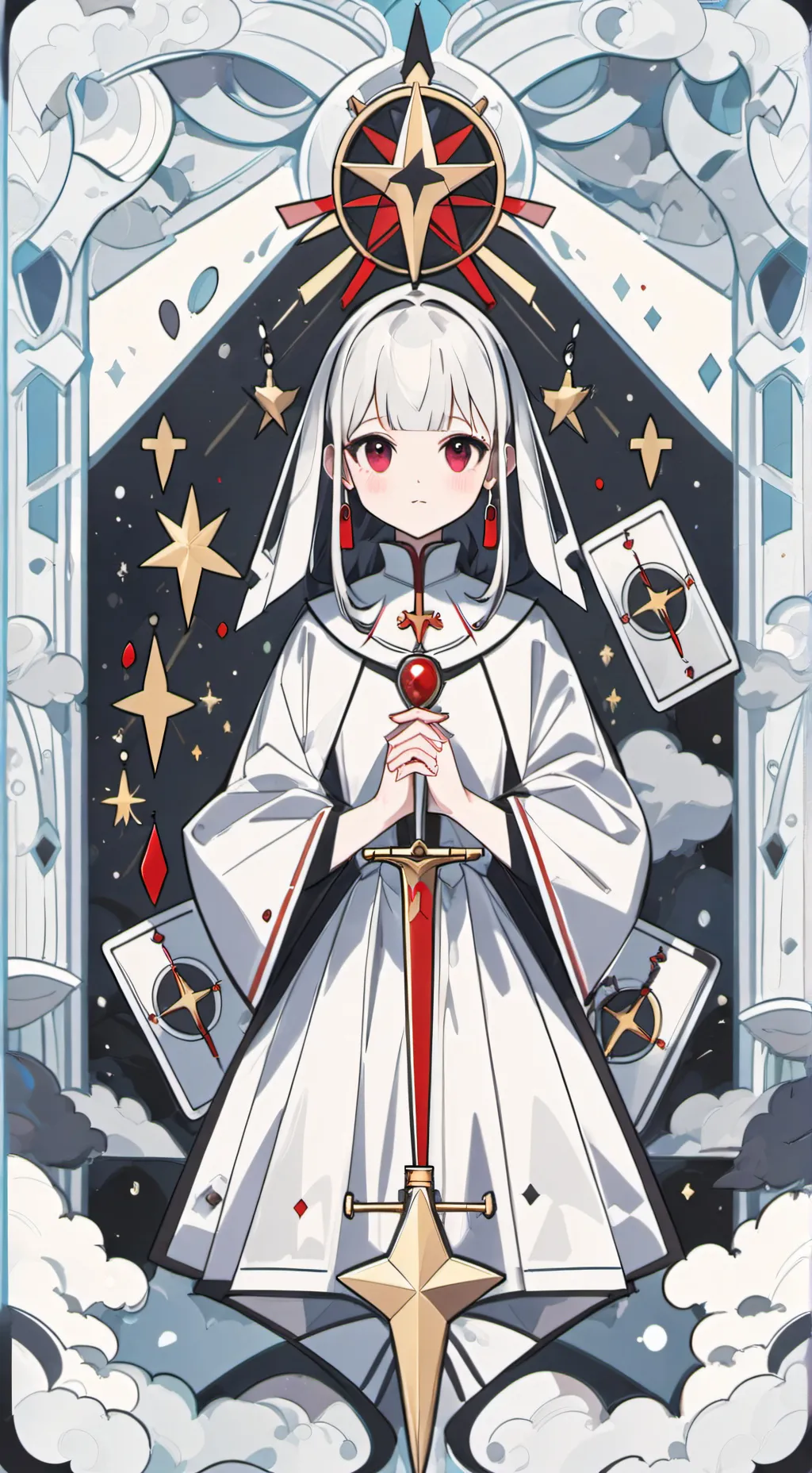 ai character: Wenda background