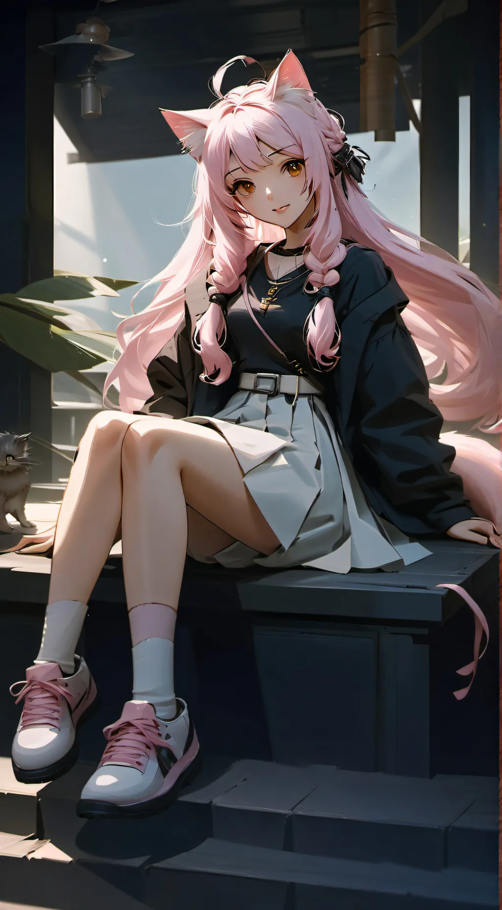 ai character: Kipo (roommate) background