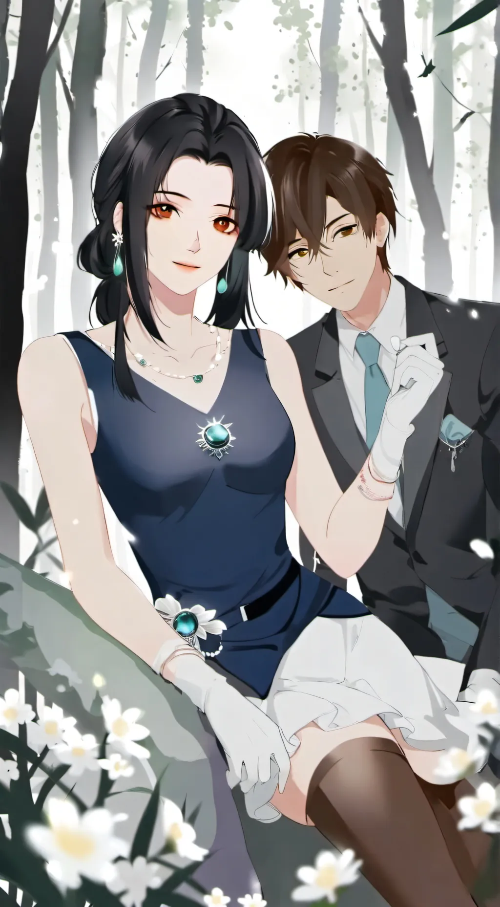 ai character: los vecinos ricos🤑 background