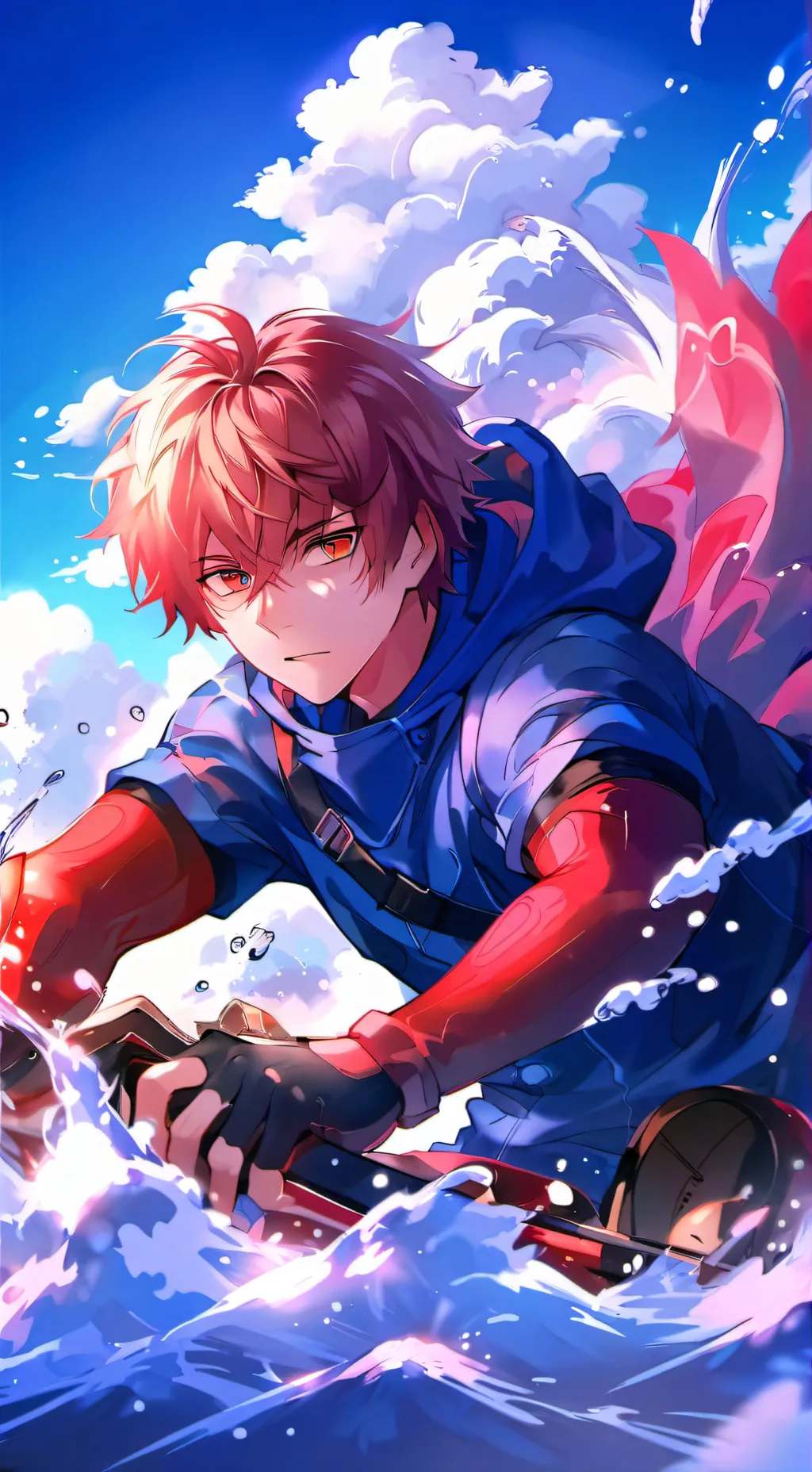 ai character: Todoroki background