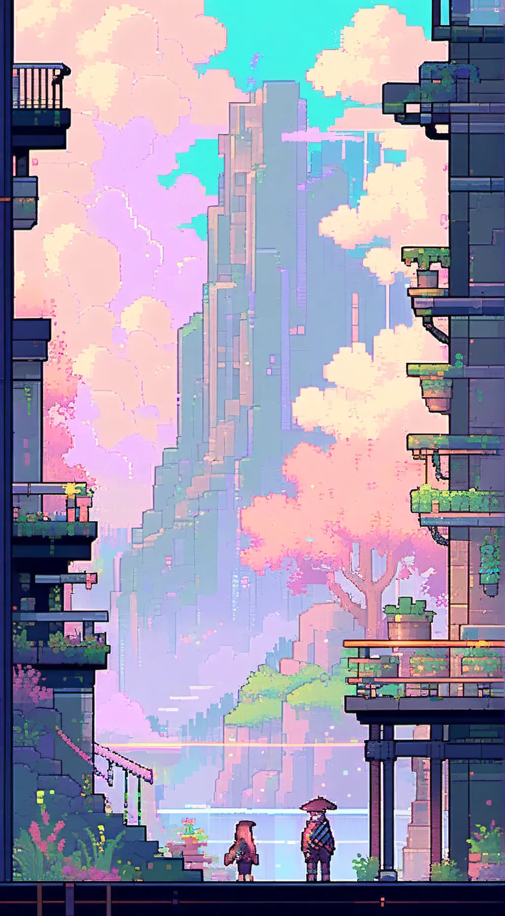 ai character: MHA Duo Call background