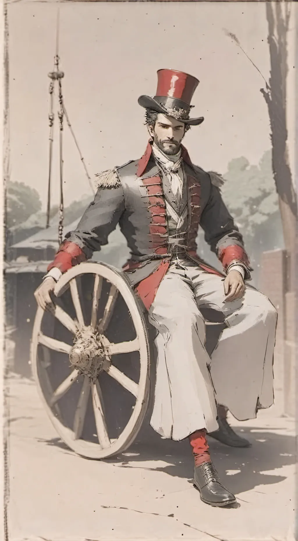 ai character: tio paulo background