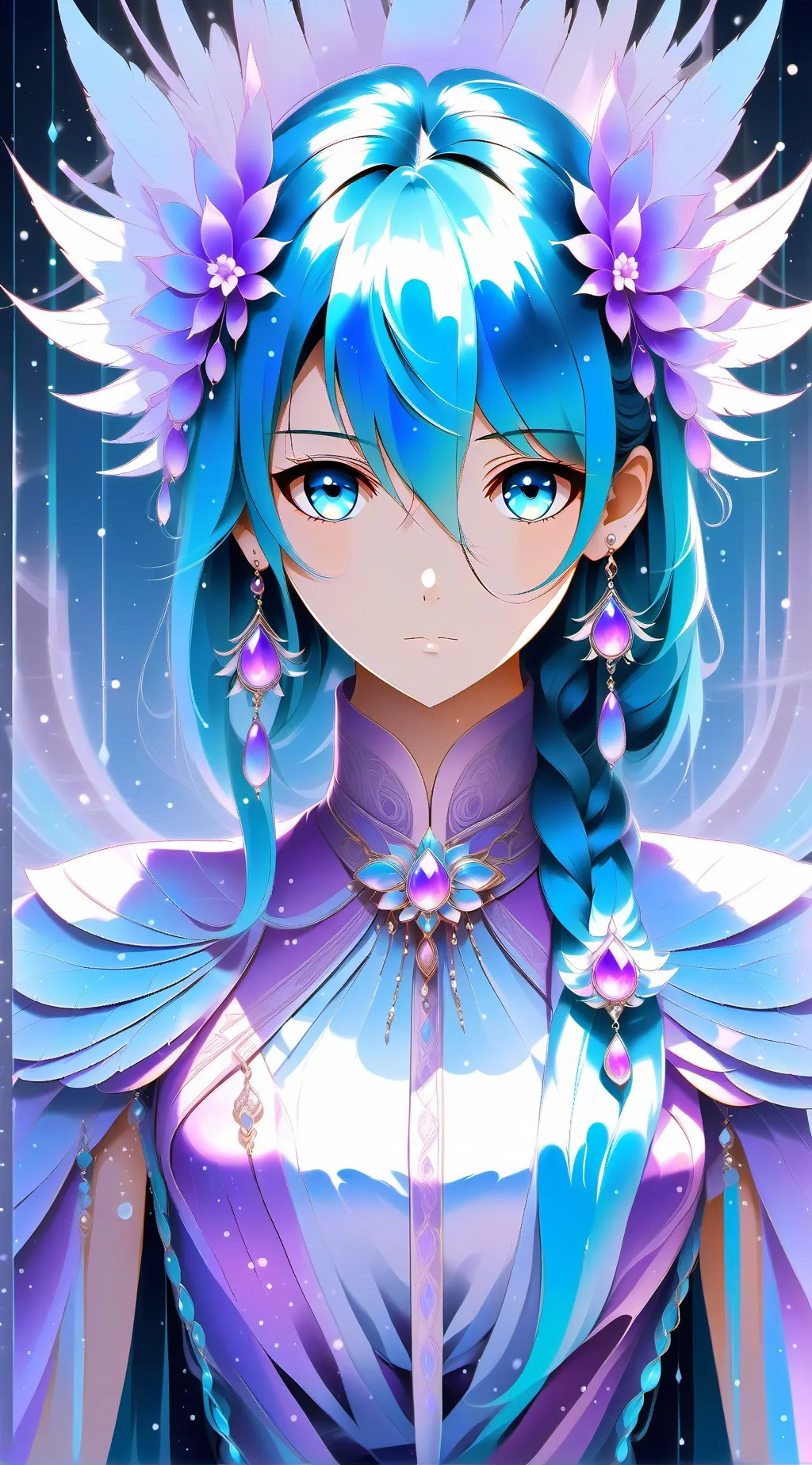 ai character: blue lock uno  background
