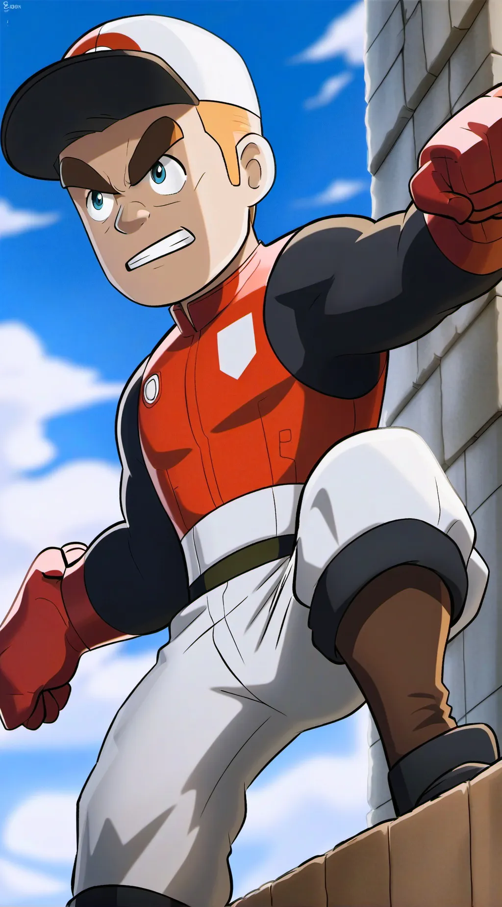 ai character: mr Denmark  background