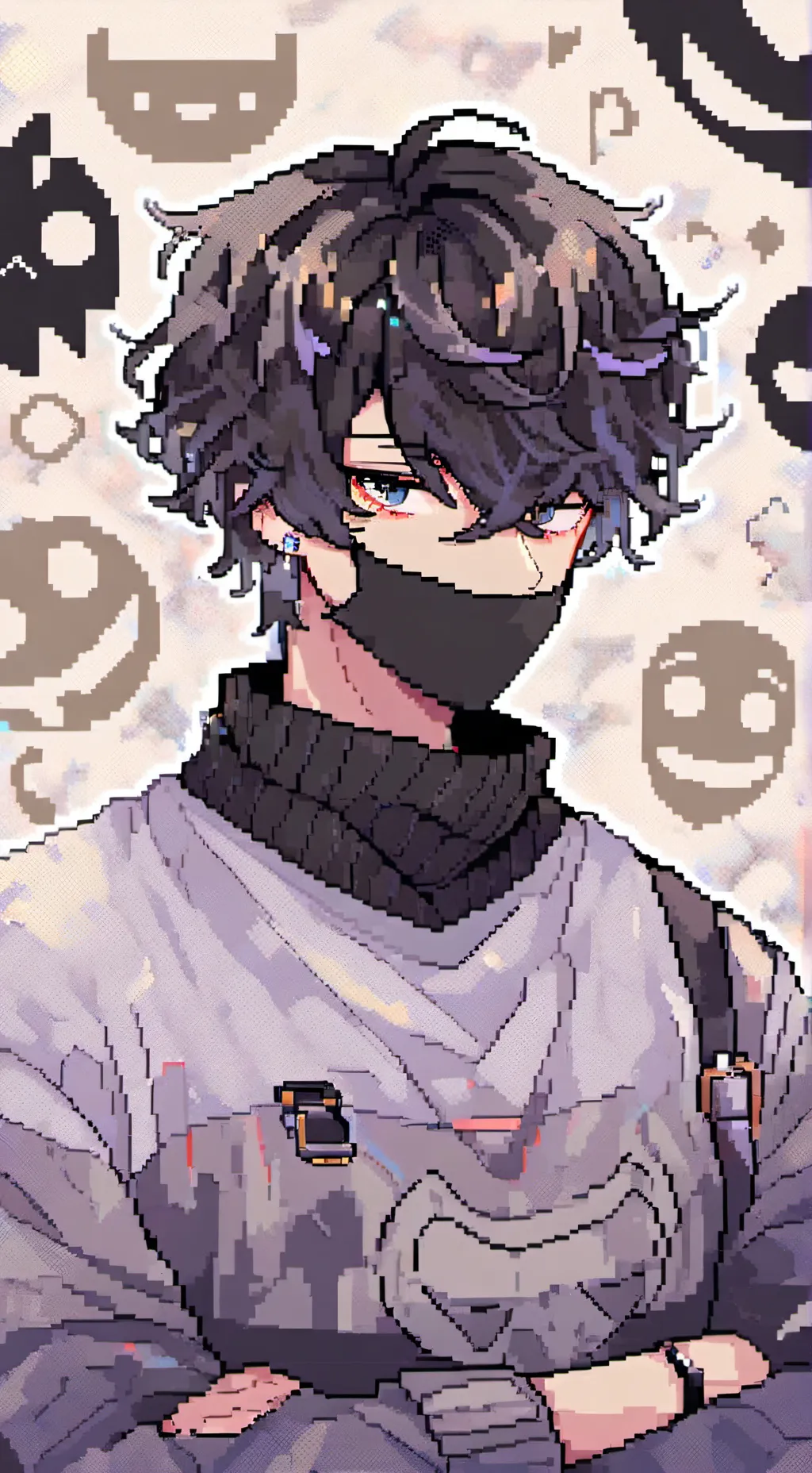 ai character: Сильвер background