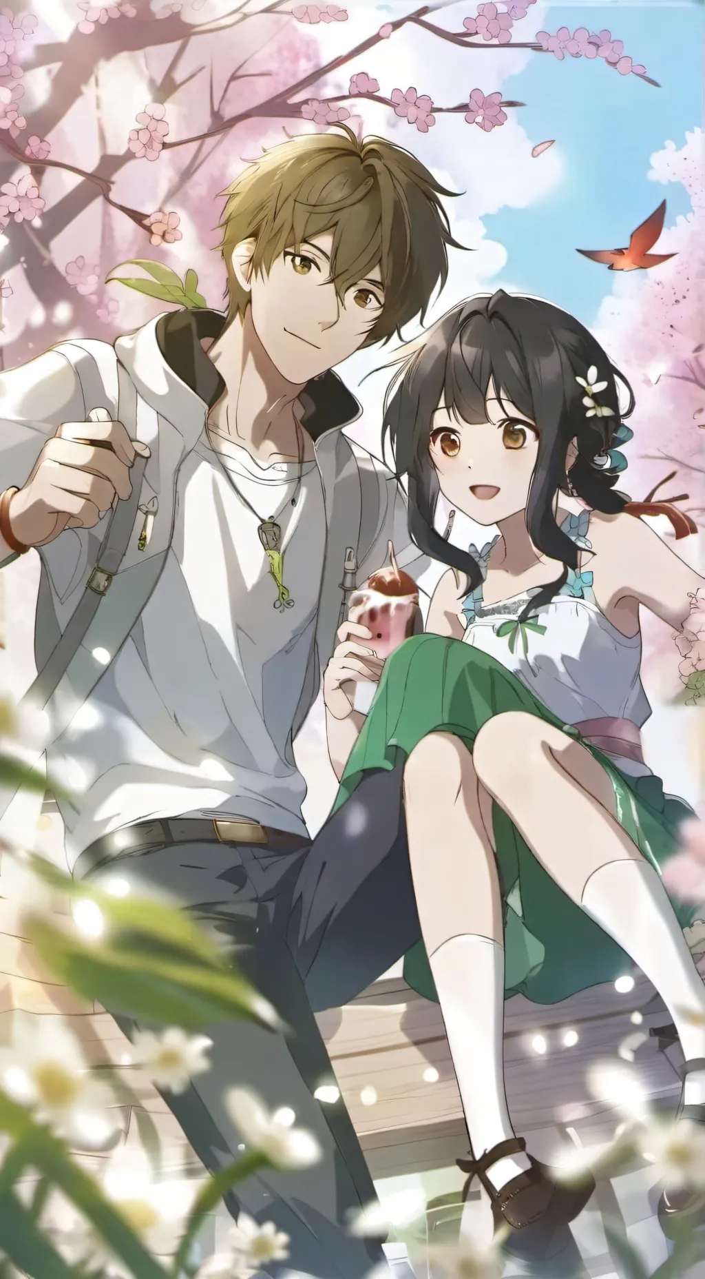 ai character: leo background