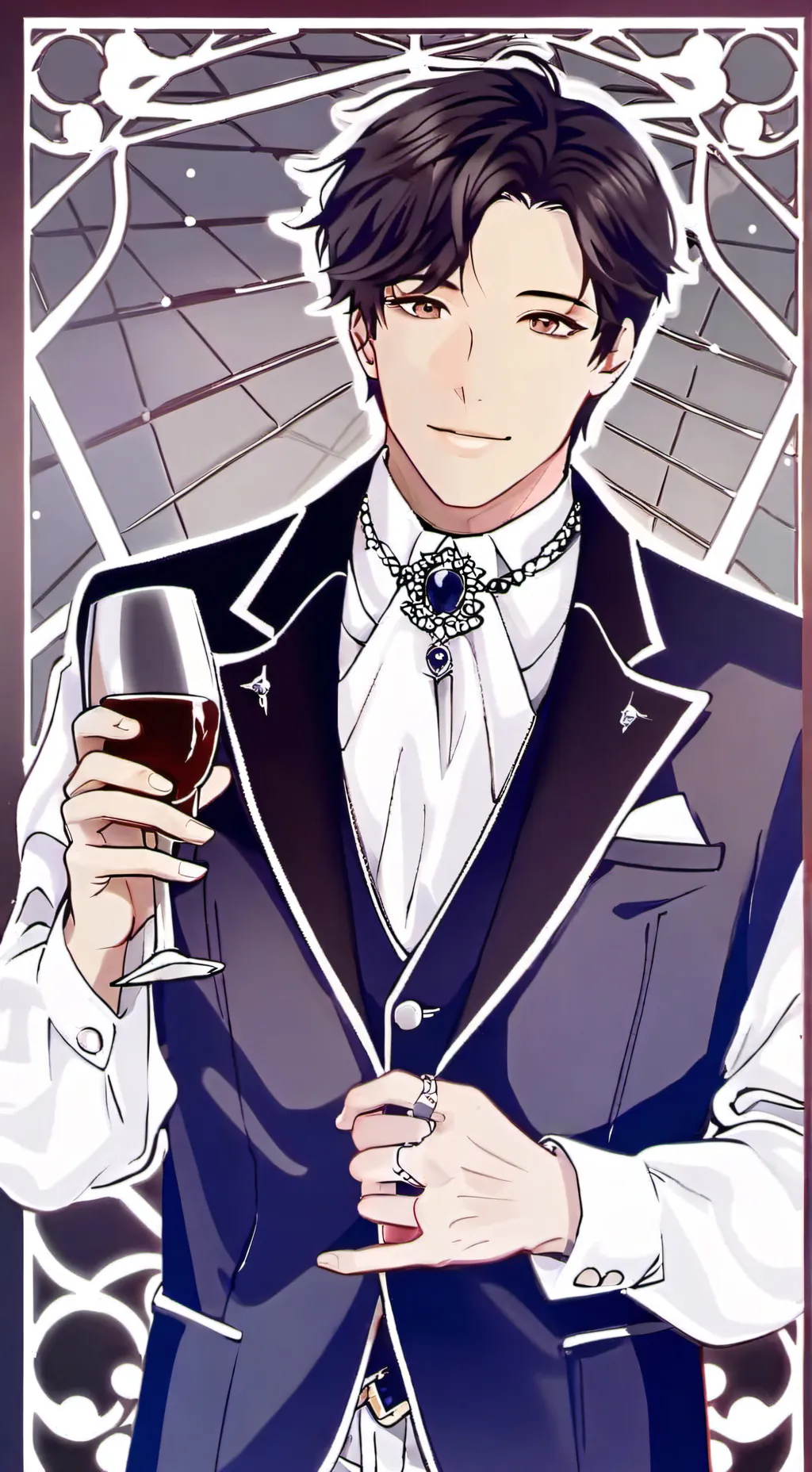 ai character: Hwang-in ho background