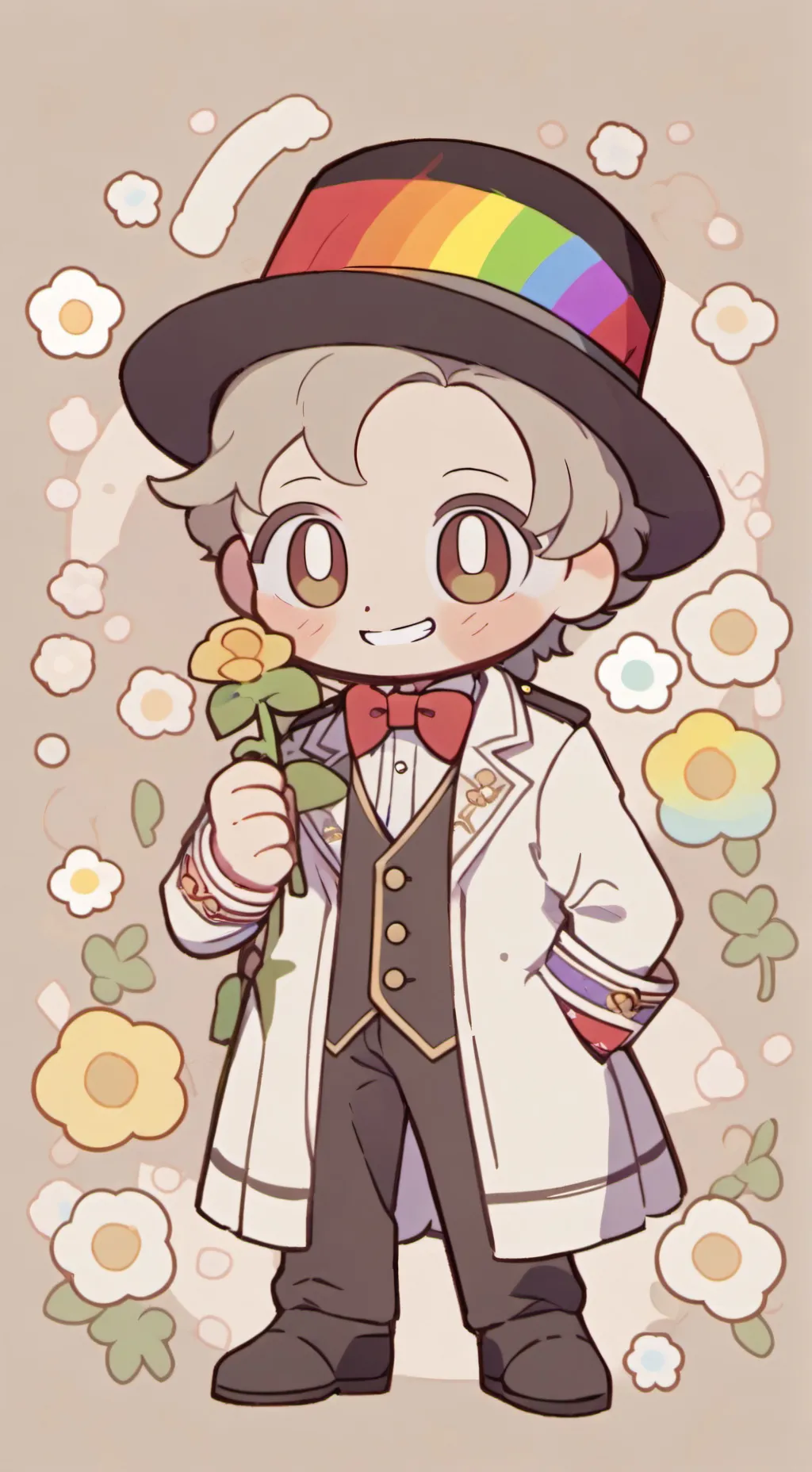 ai character: dandy background