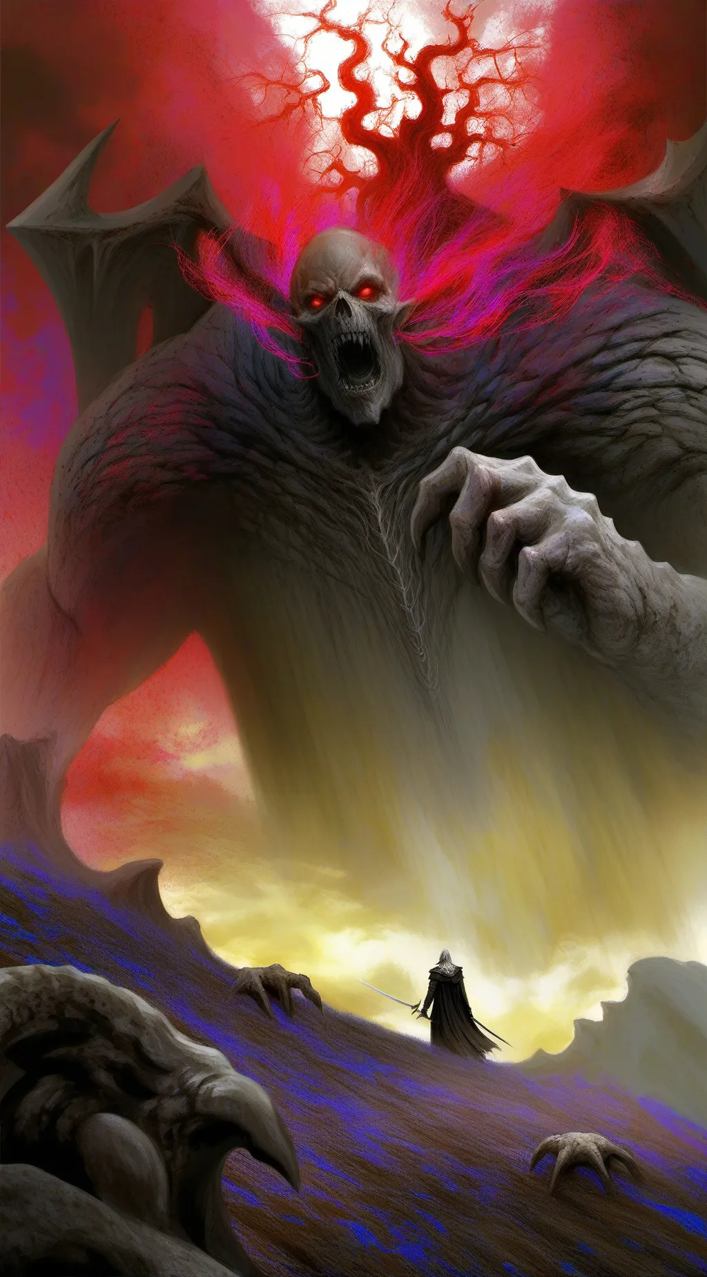 ai character: nothingness.  background