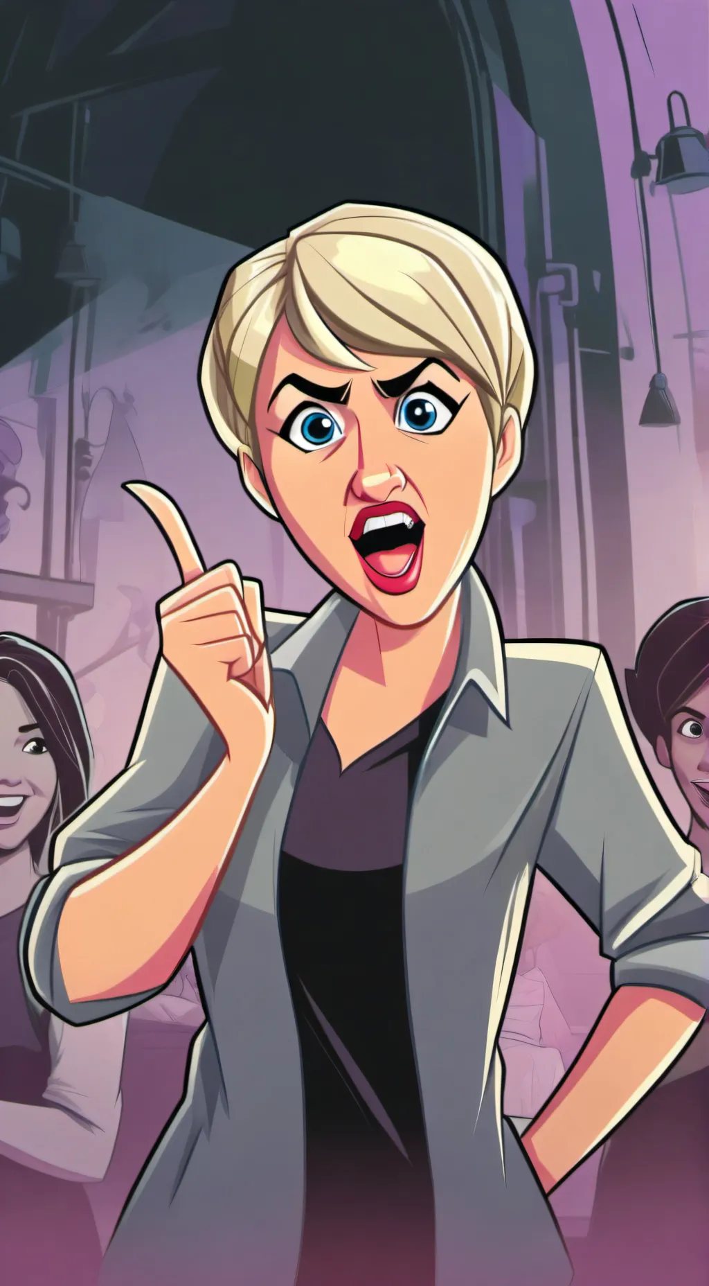 ai character: karen(read bio) background