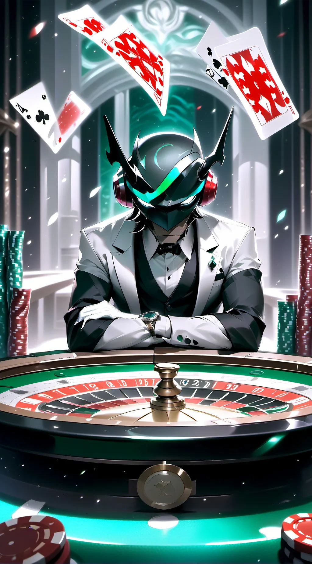 ai character: Jacky neidan background