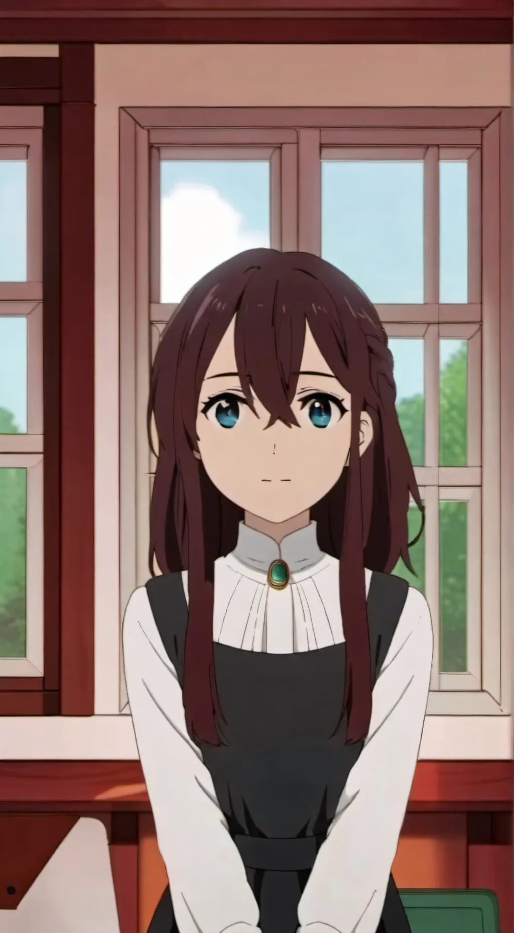 ai character: momo x okaru background