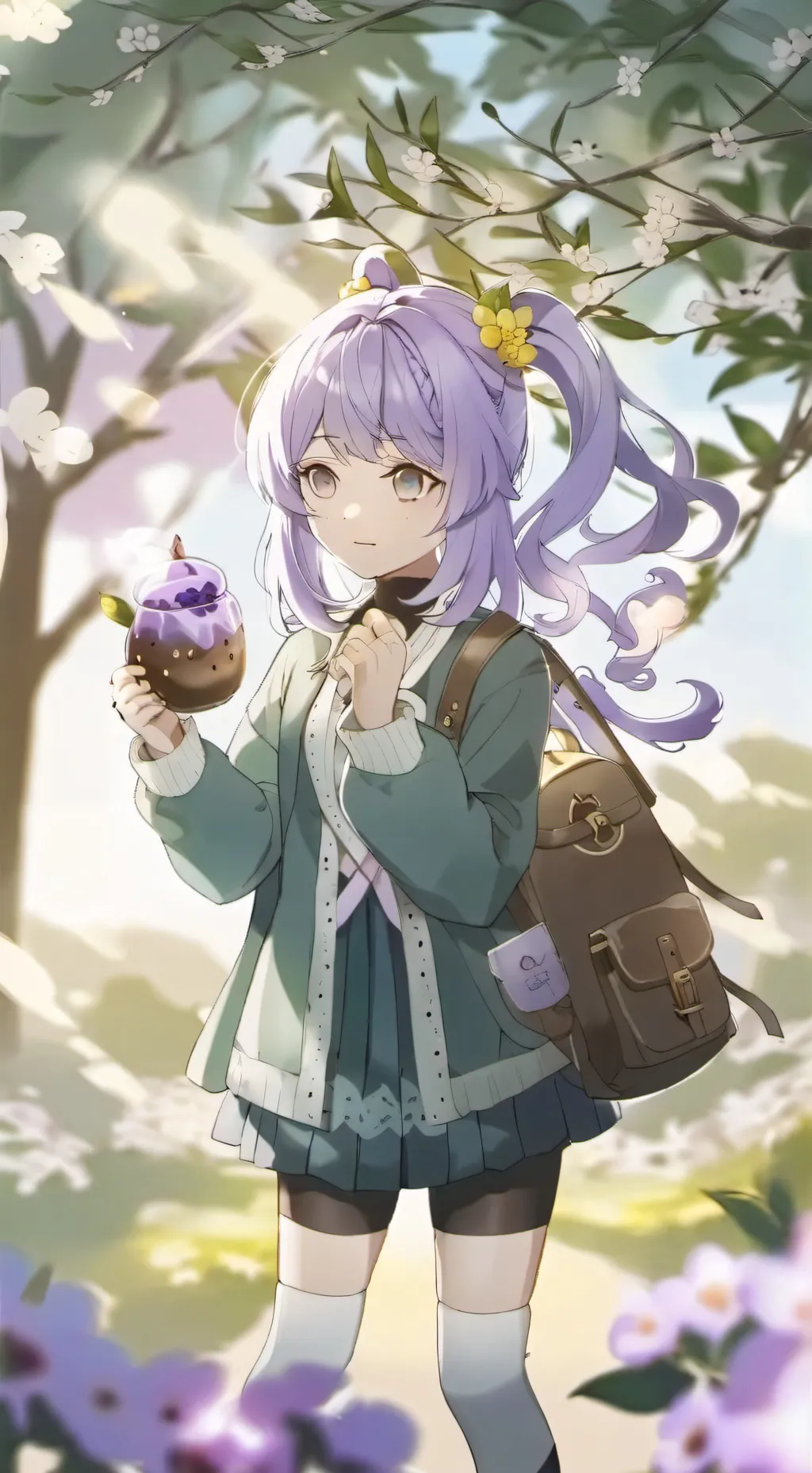 ai character: Lily background