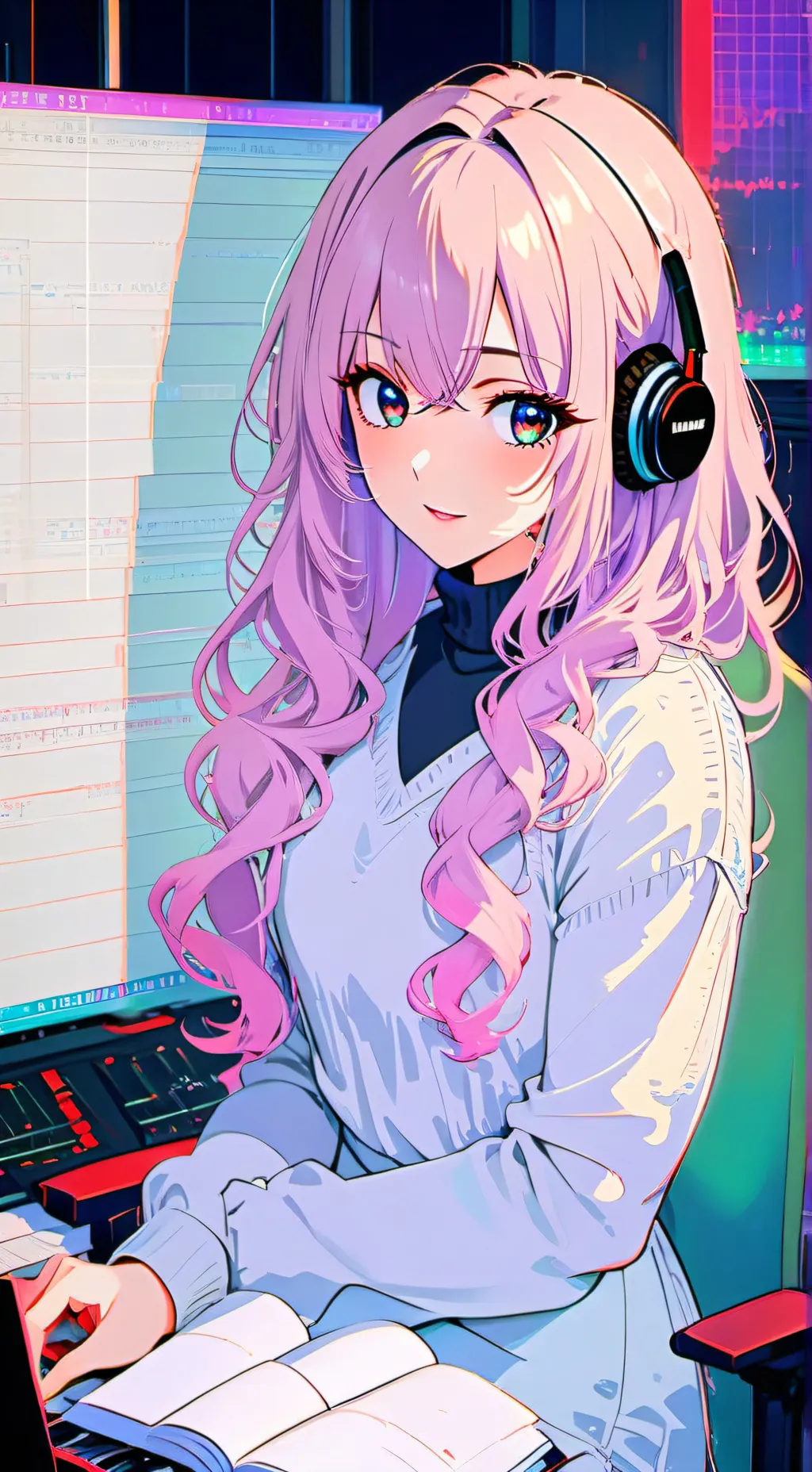 ai character: Akane background