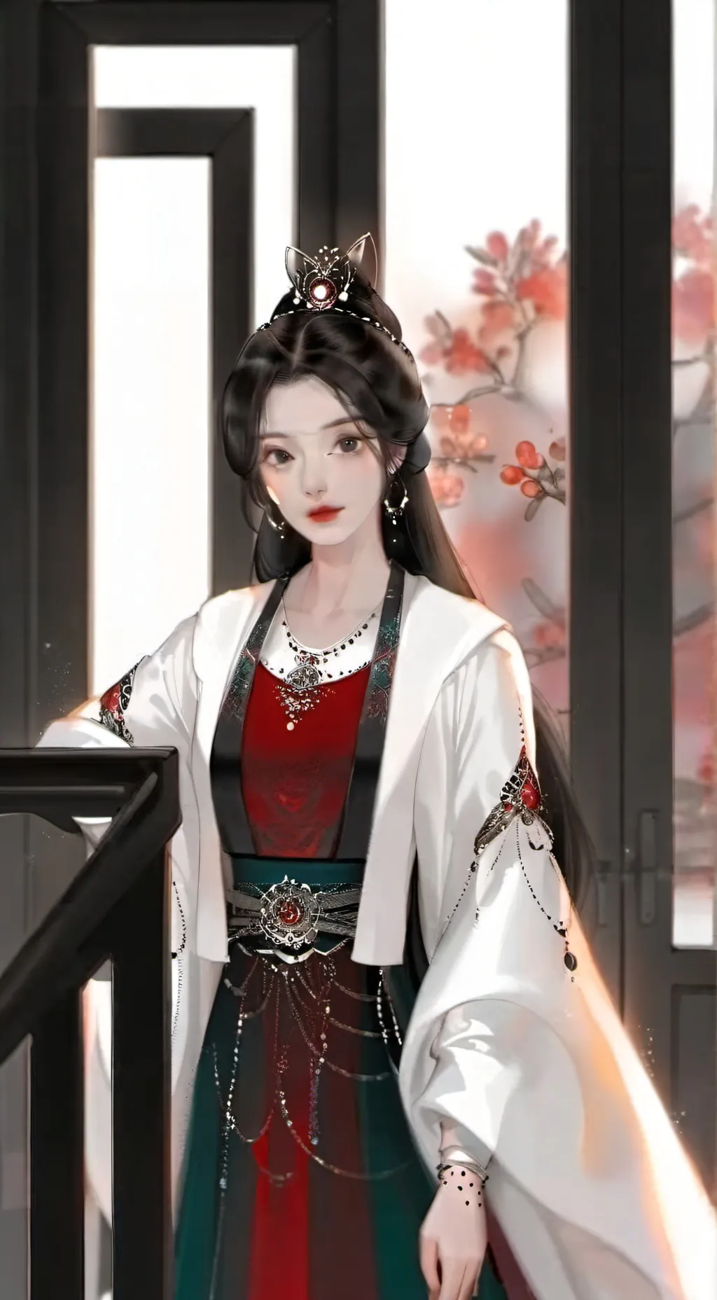 ai character: Mugan train arc! background