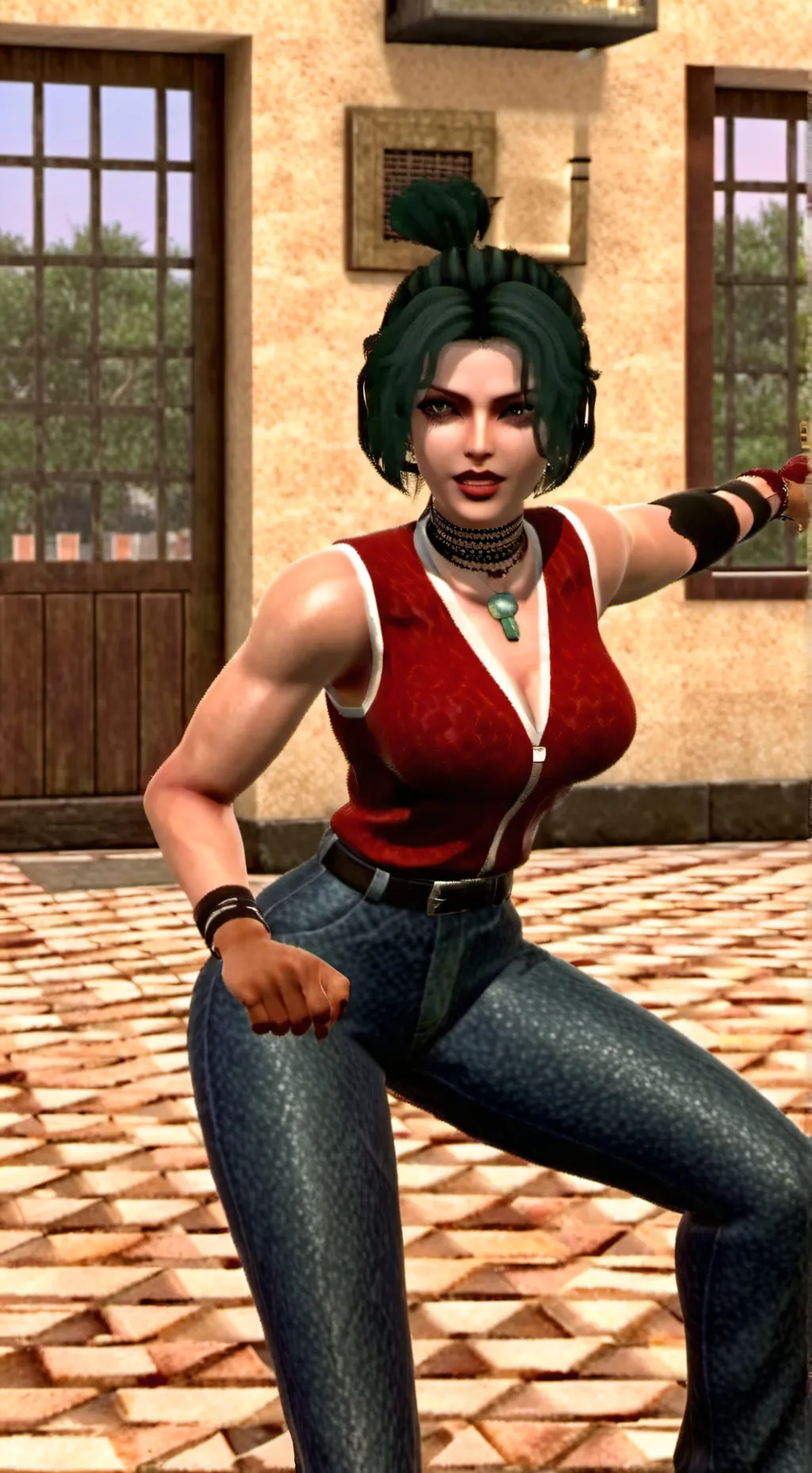 ai character: lady gaga background