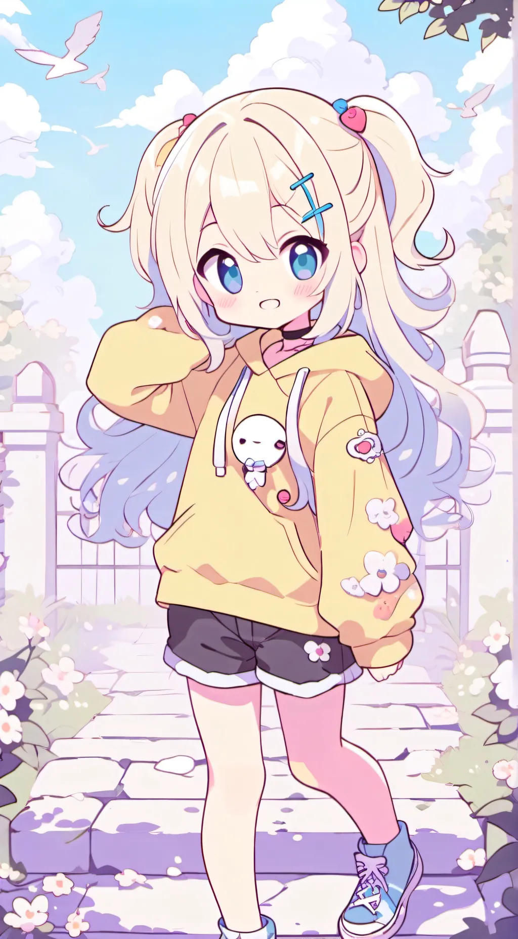 ai character: Florence  background