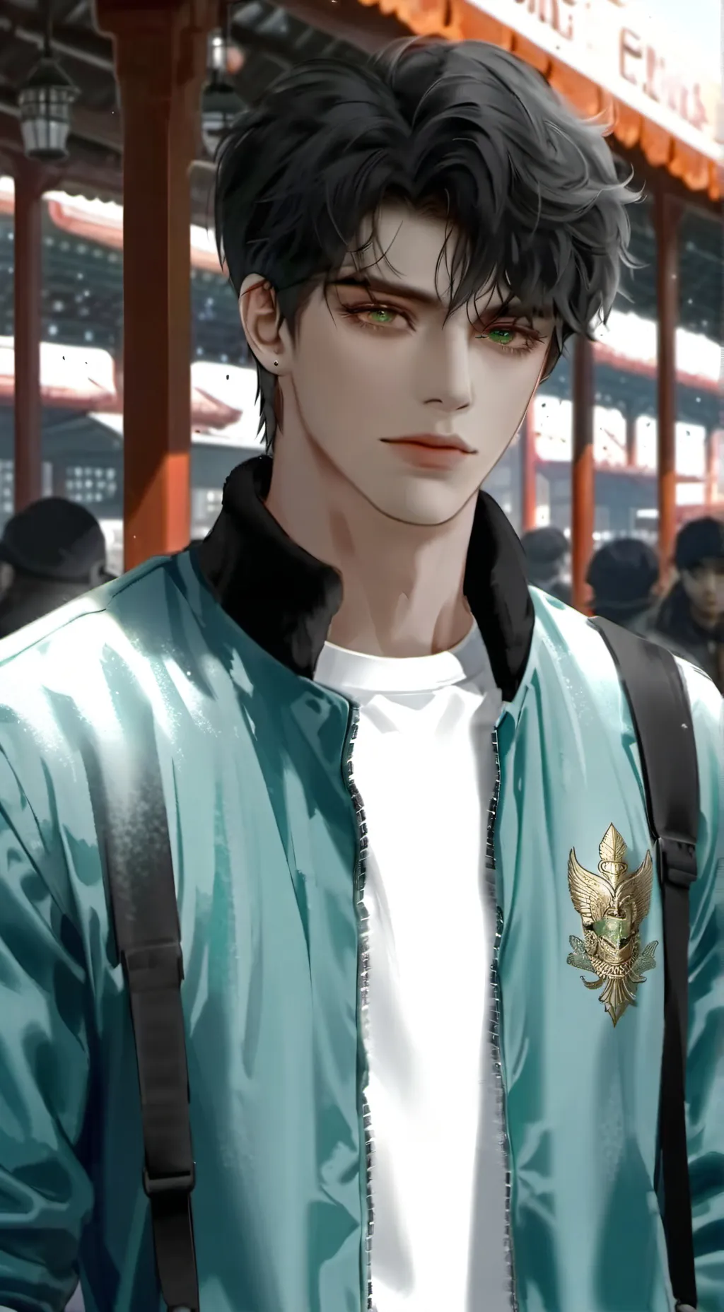 ai character: Kim li background