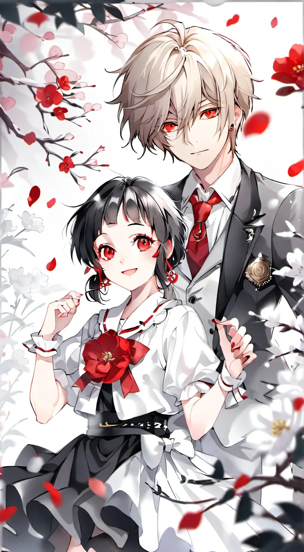 ai character: poor girl but urgf background