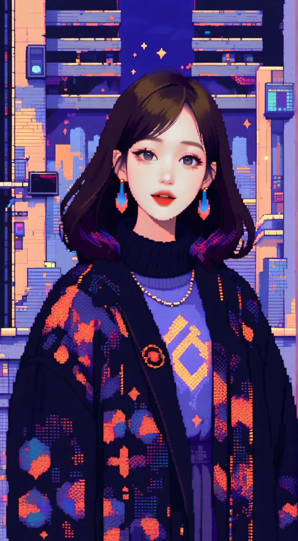 ai character: chica Yandere  background