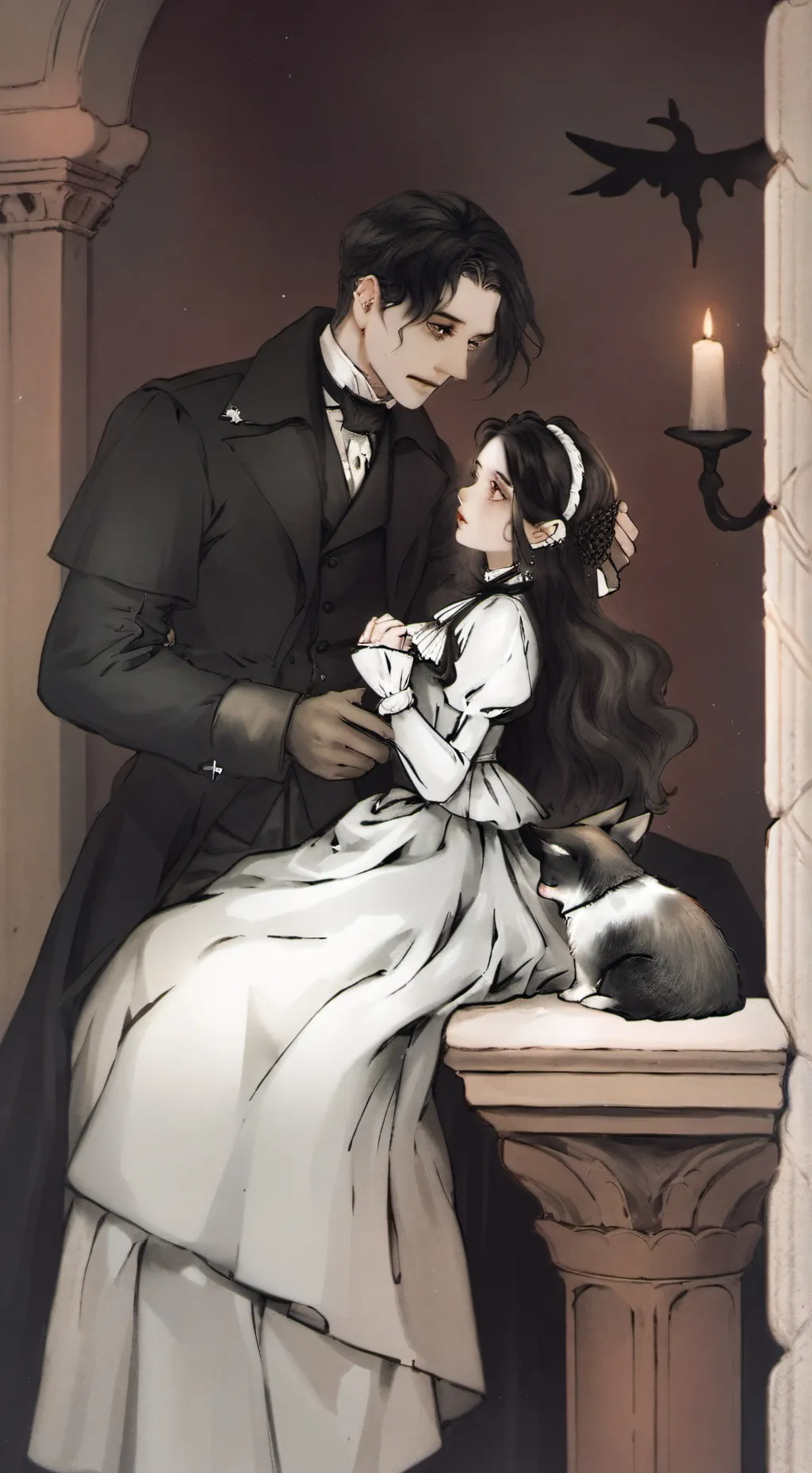 ai character: solo para triste😭😞 background