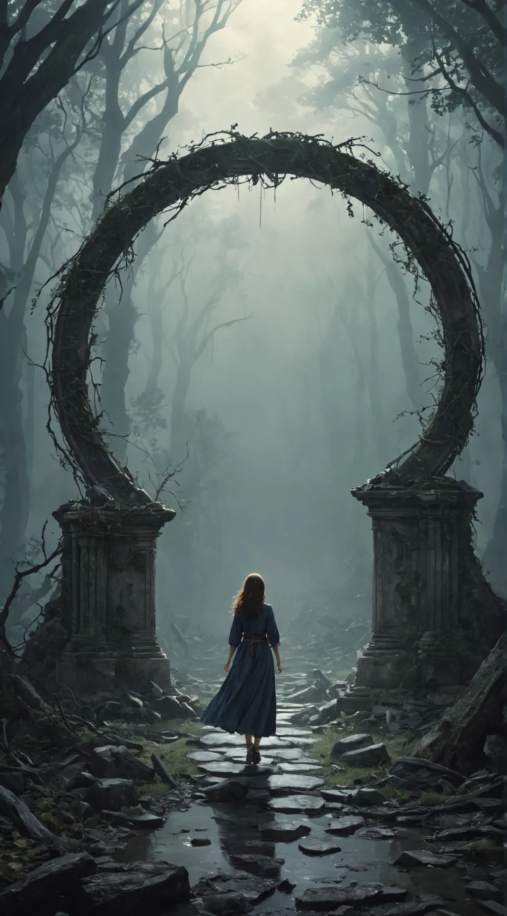 ai character: The Portal background