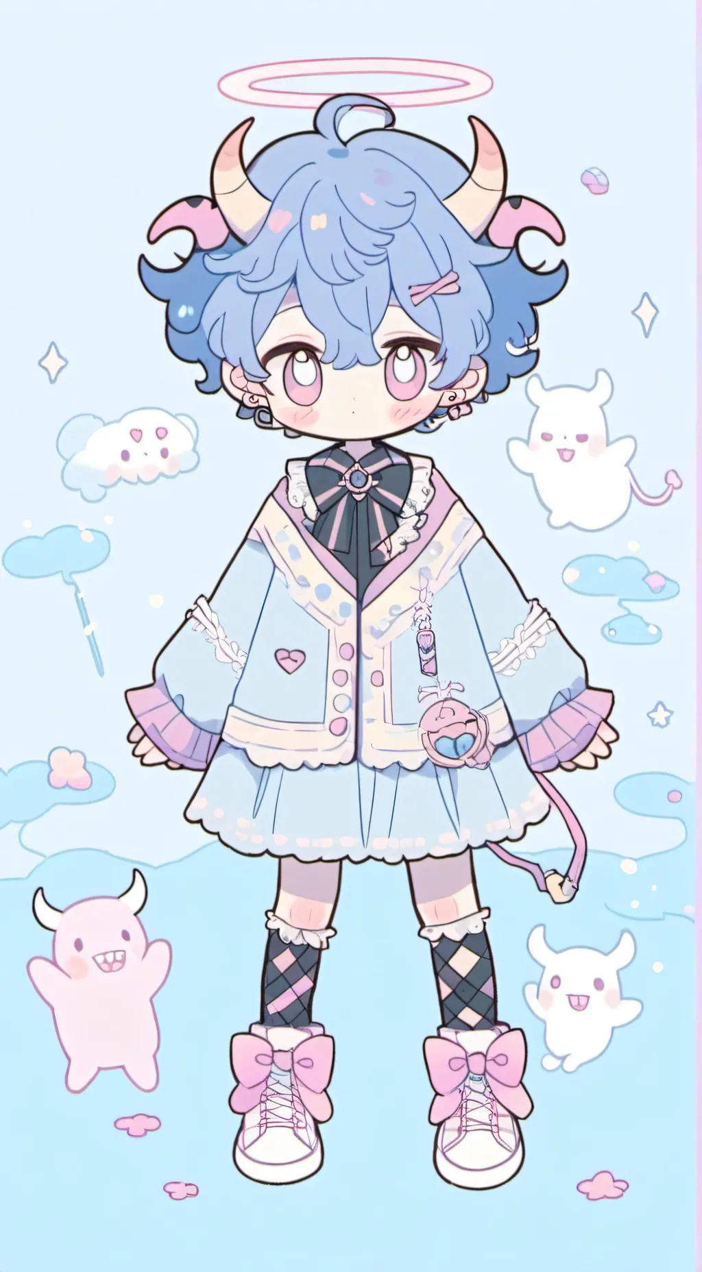 ai character: Leo background