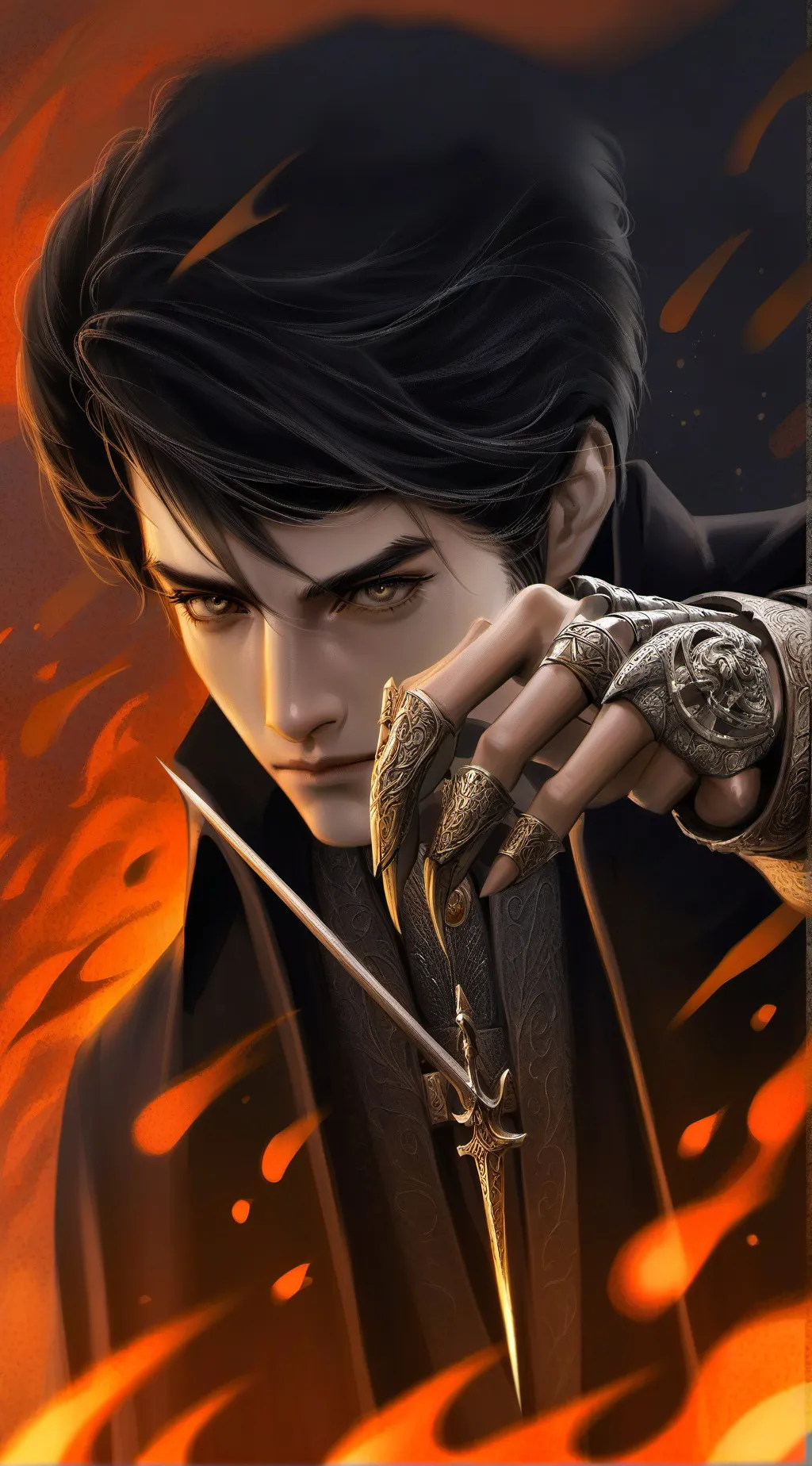 ai character: ur member of skz background