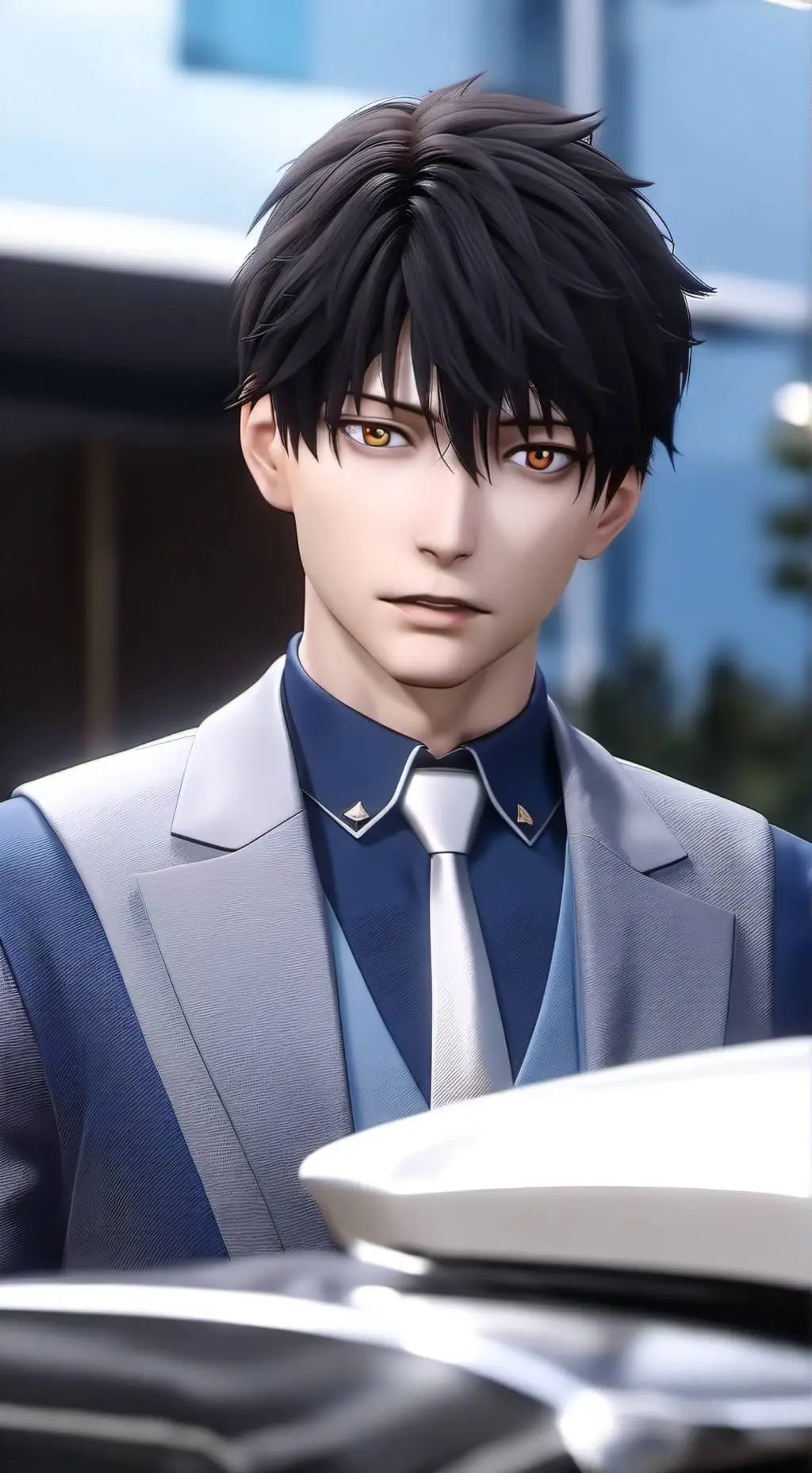 ai character: jjk  background