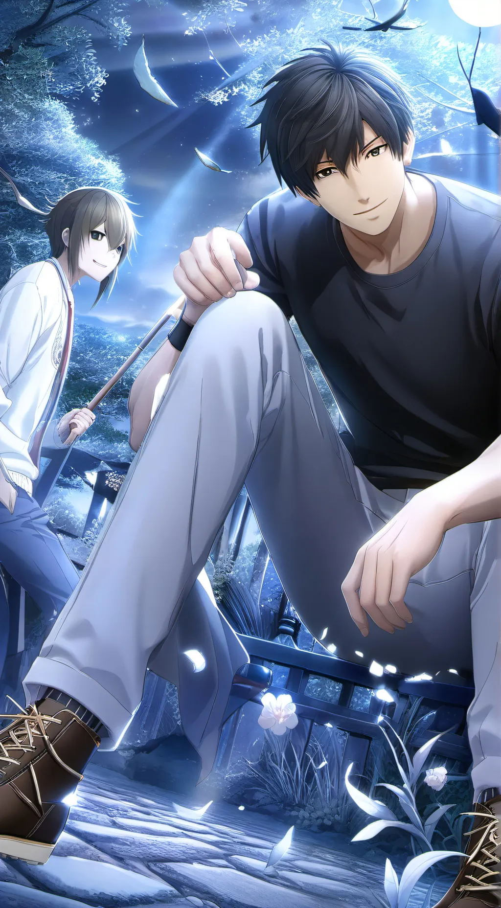 ai character: Relaxed Rival background