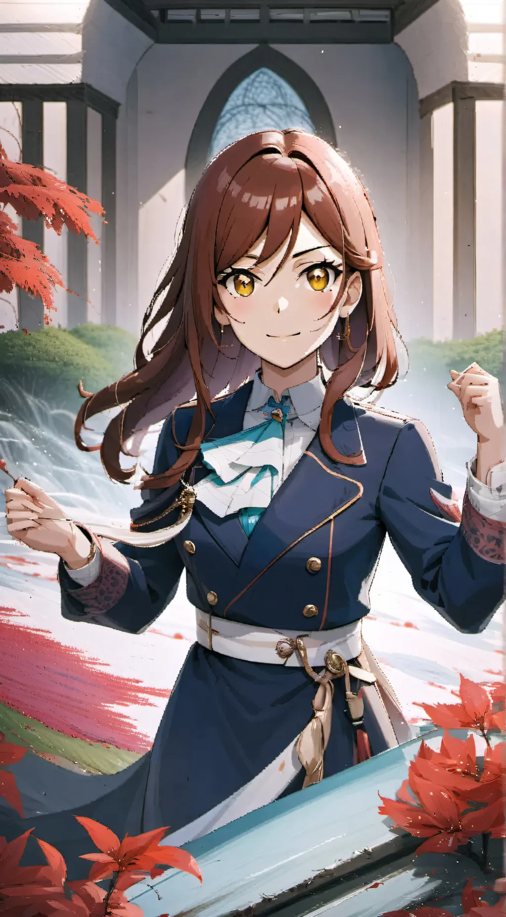 ai character: sara background