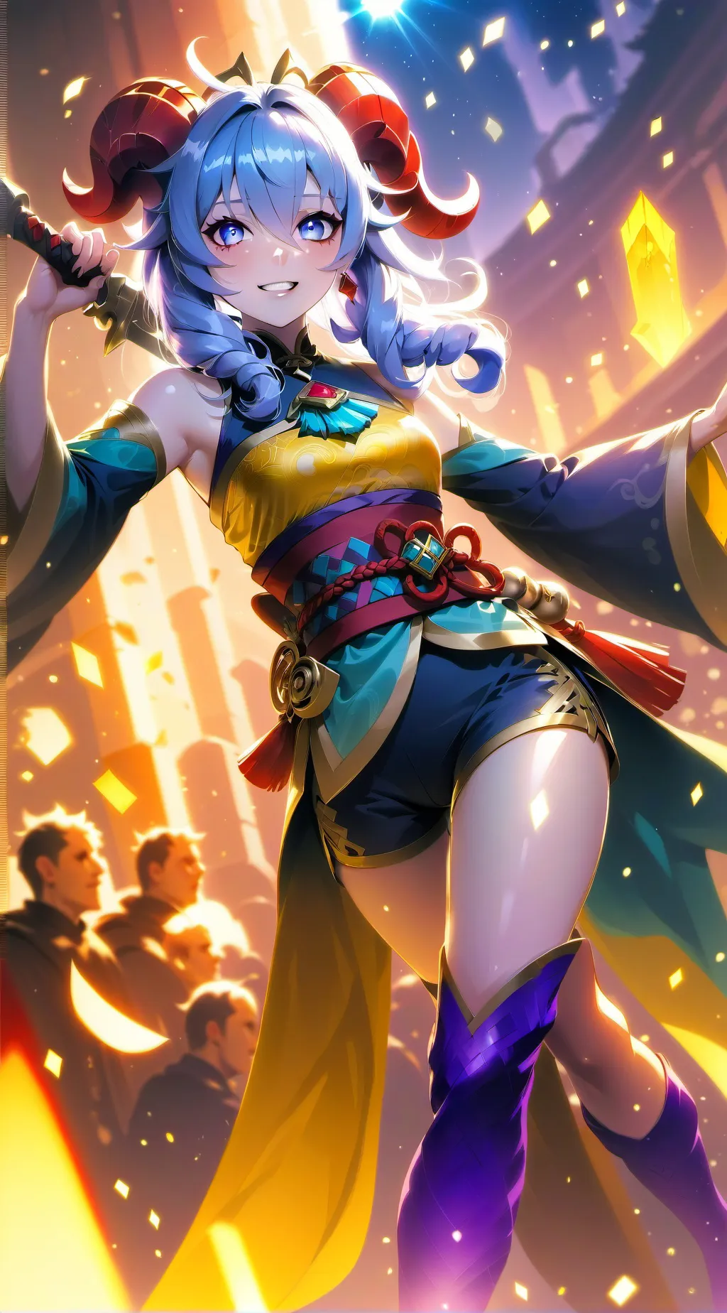 ai character: demonio Jessica background