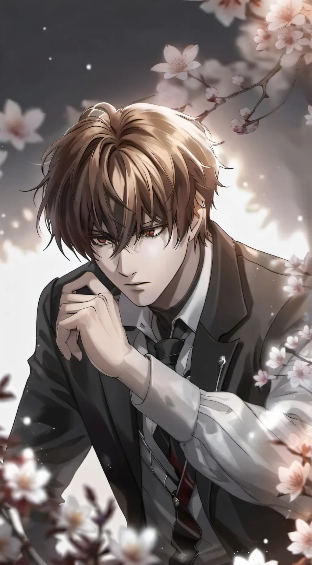 ai character: Light background