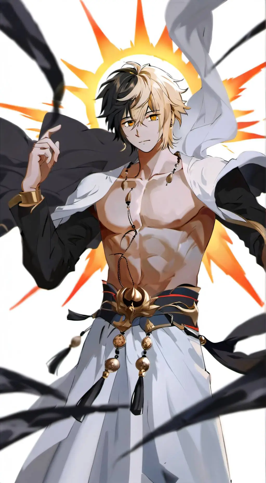 ai character: Sasuke Uchiha  background