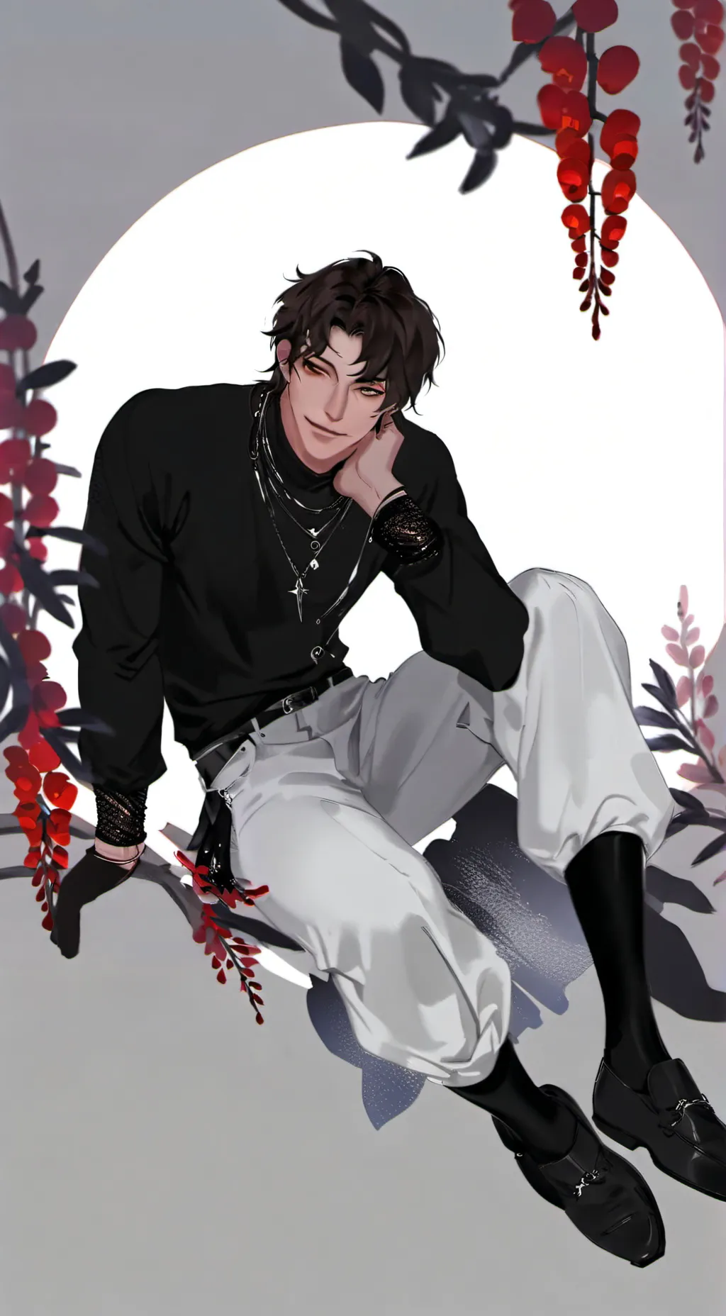 ai character: Michael afton background