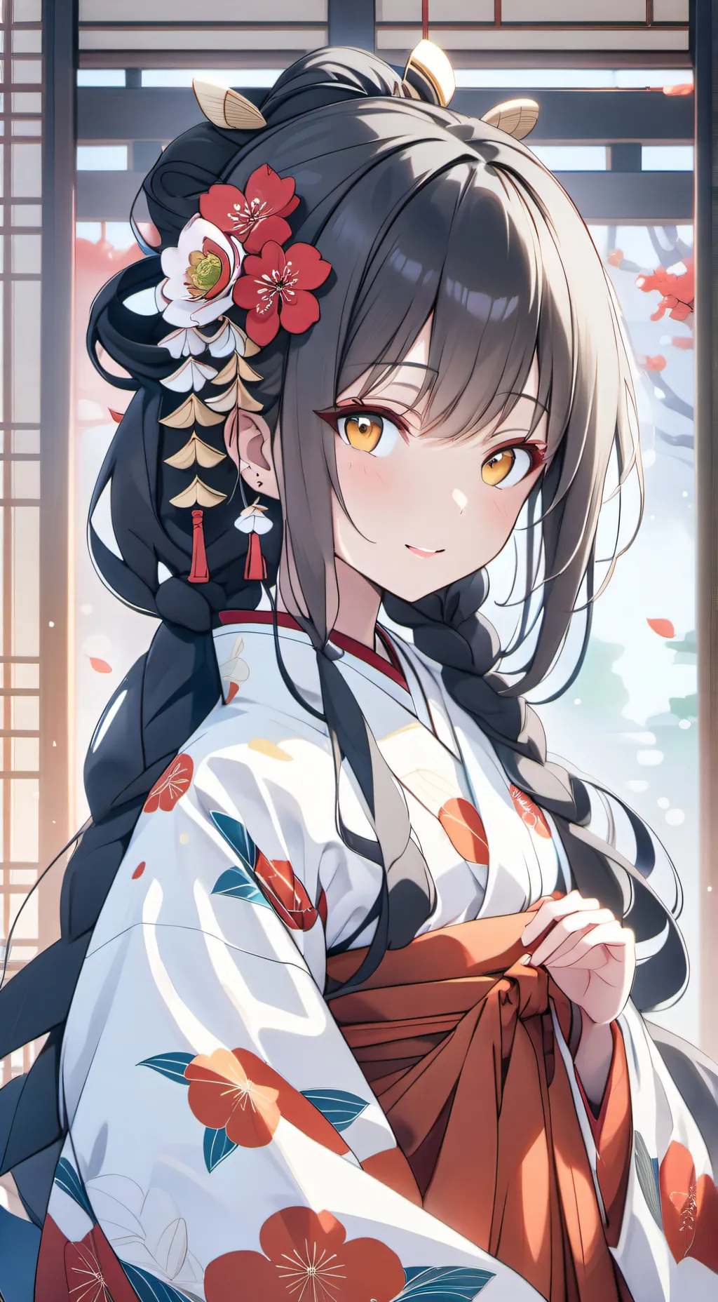 ai character: Kaori background